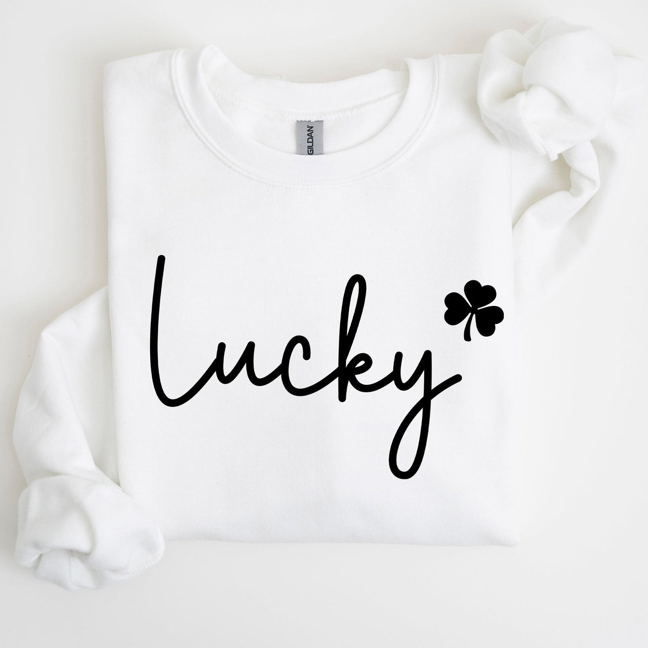 Lucky Shamrock St Patrick's Day Cozy Festive Celtic Celebration Edition Keepsake Sweatshirt