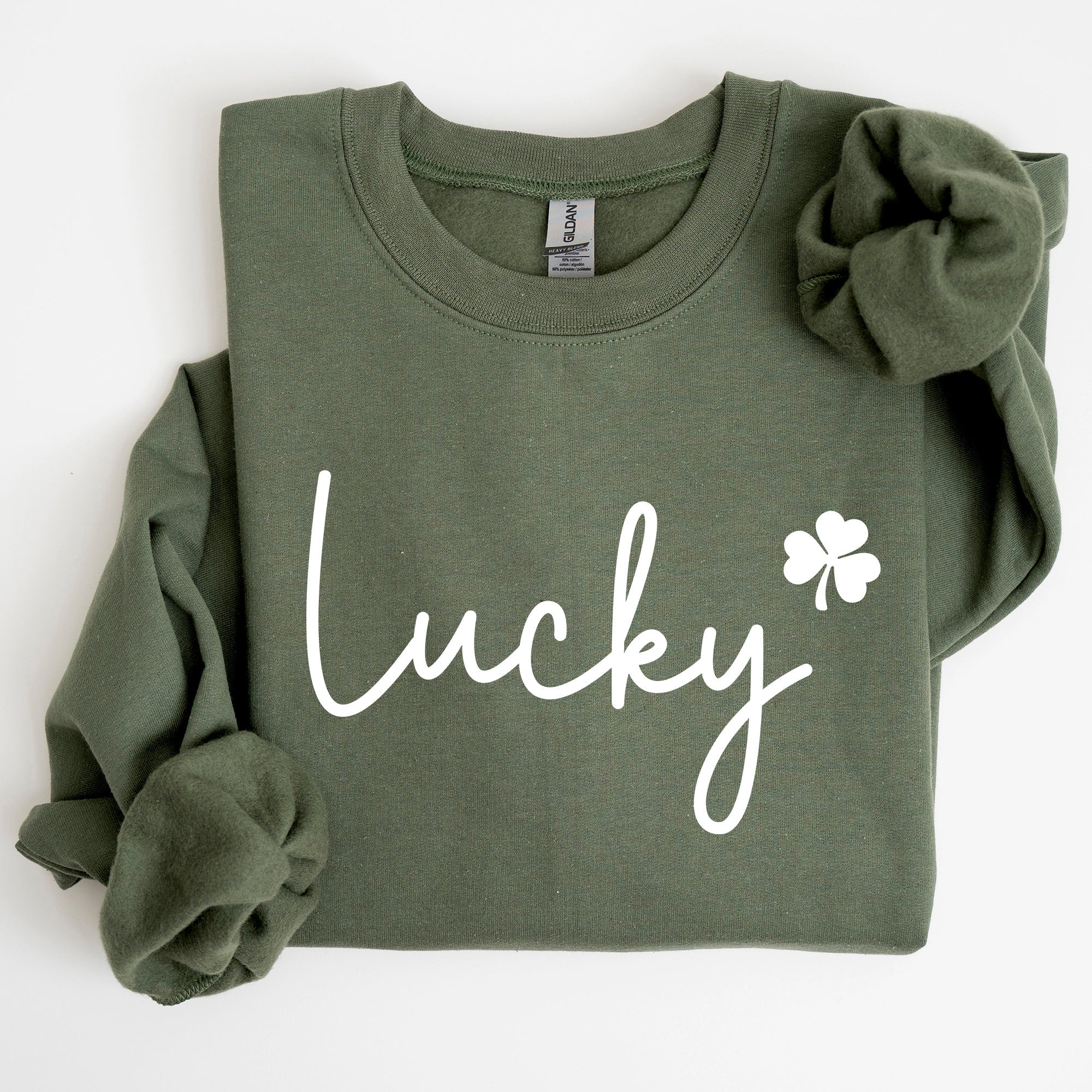 Lucky Shamrock St Patrick's Day Cozy Festive Celtic Celebration Edition Keepsake Sweatshirt