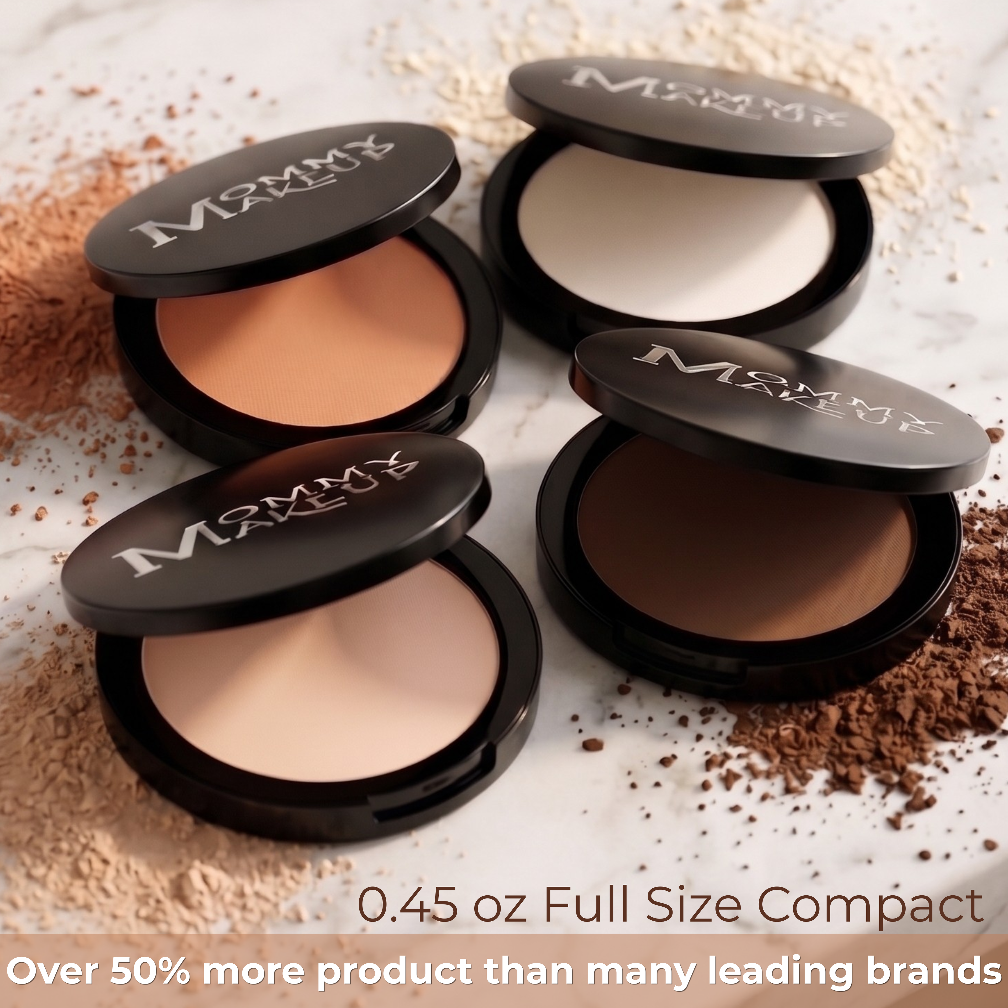 Mineral Dual Powder Foundation SPF15 (0.40 oz.) - COFFEE BREAK (Extra Dark)