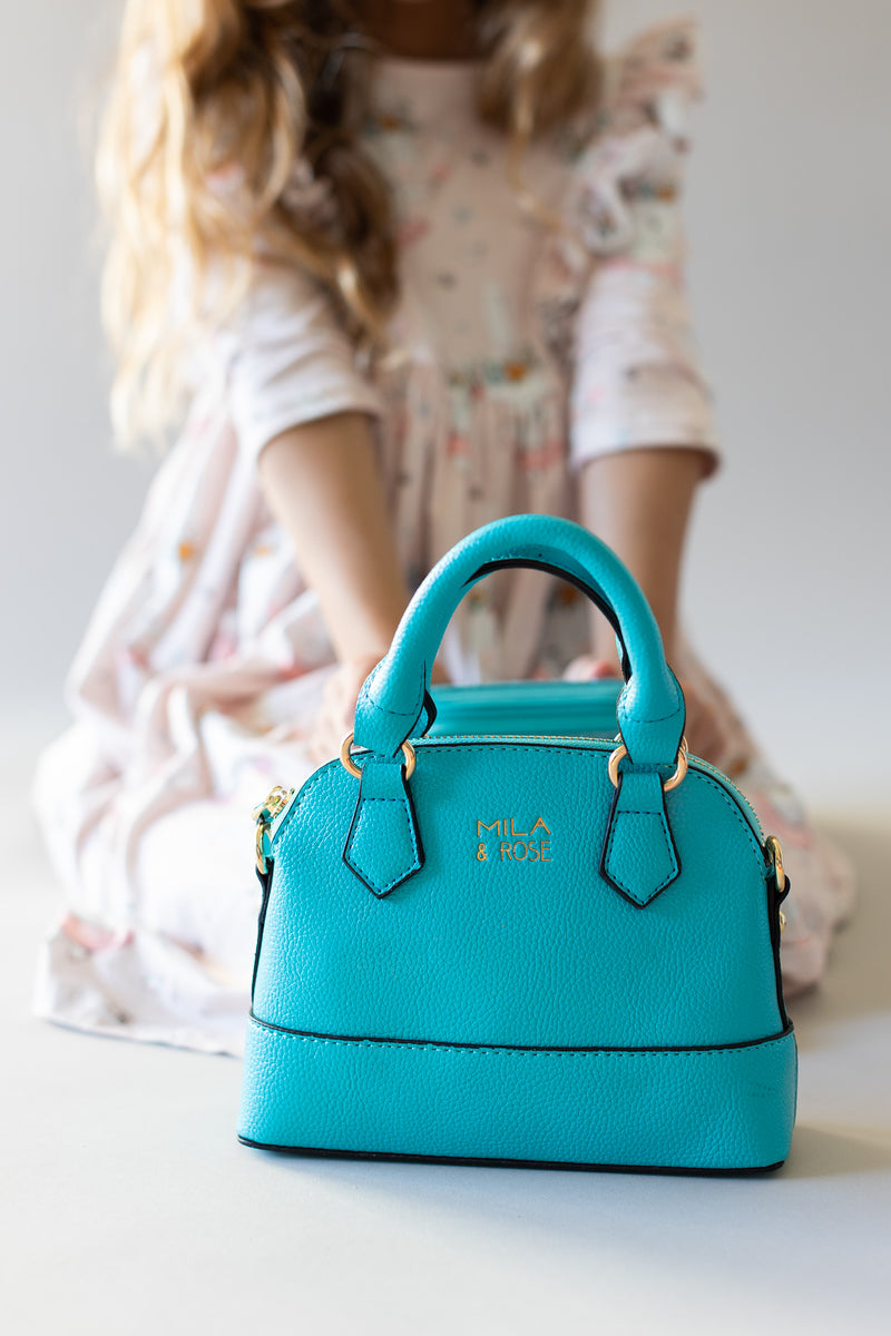 Caribbean Blue Girl's Crossbody Purse