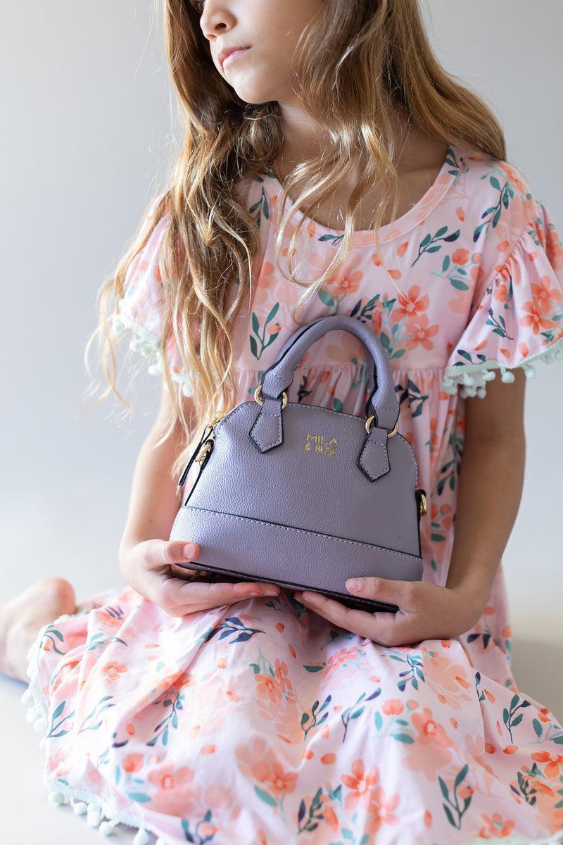 Lavender Girl's Crossbody Purse