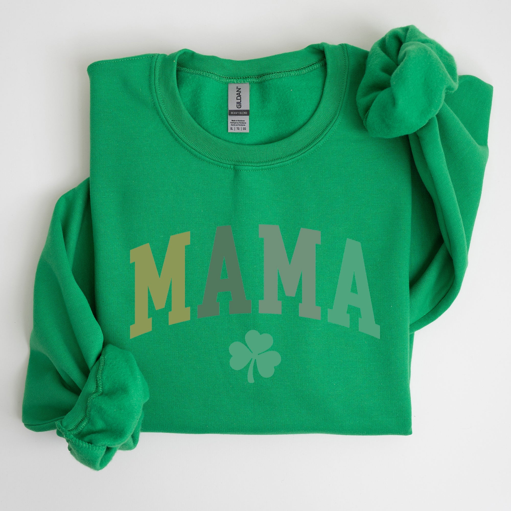 Mama Shamrock Collegiate St. Patrick's Day Spirit Edition Collectible Sweatshirt