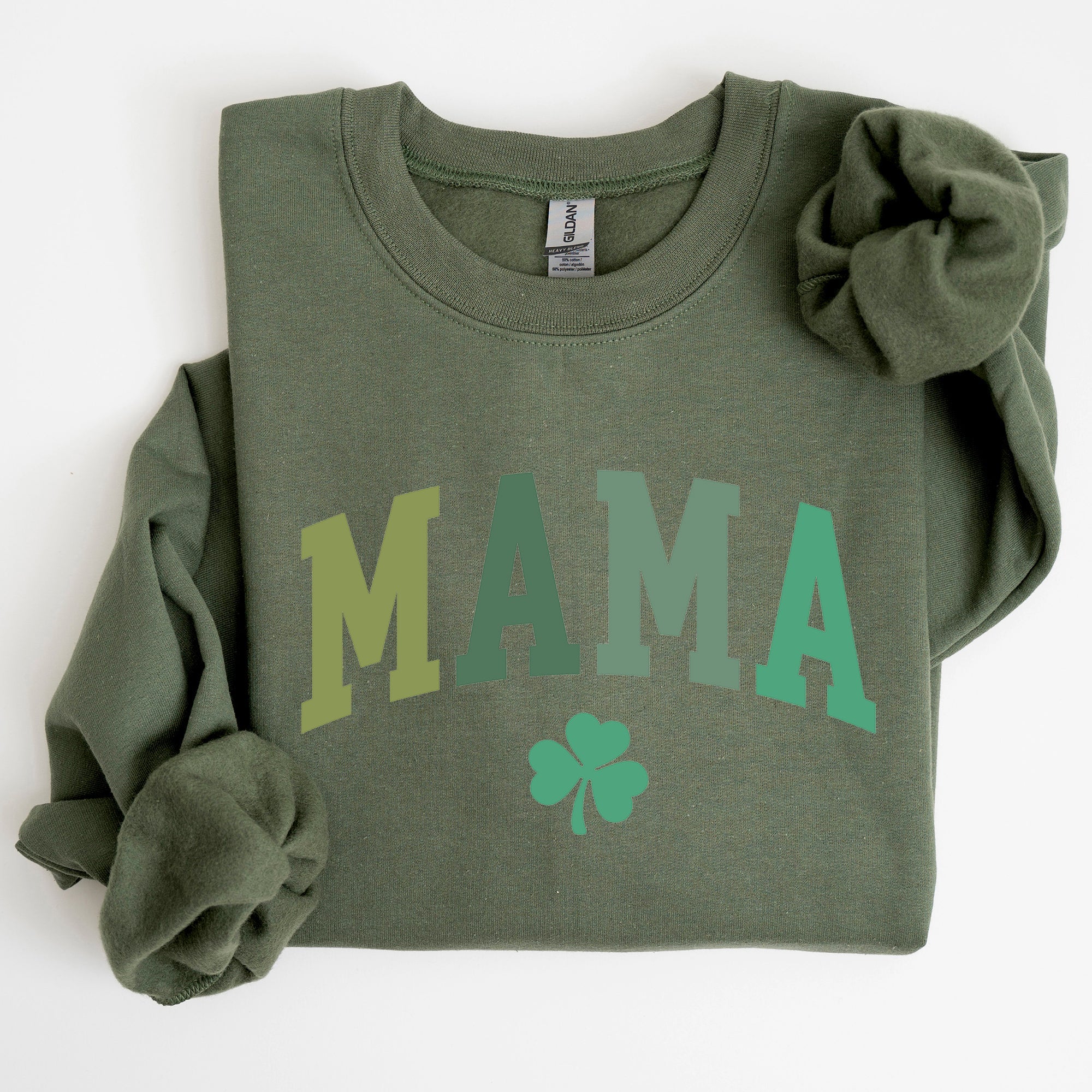 Mama Shamrock Collegiate St. Patrick's Day Spirit Edition Collectible Sweatshirt