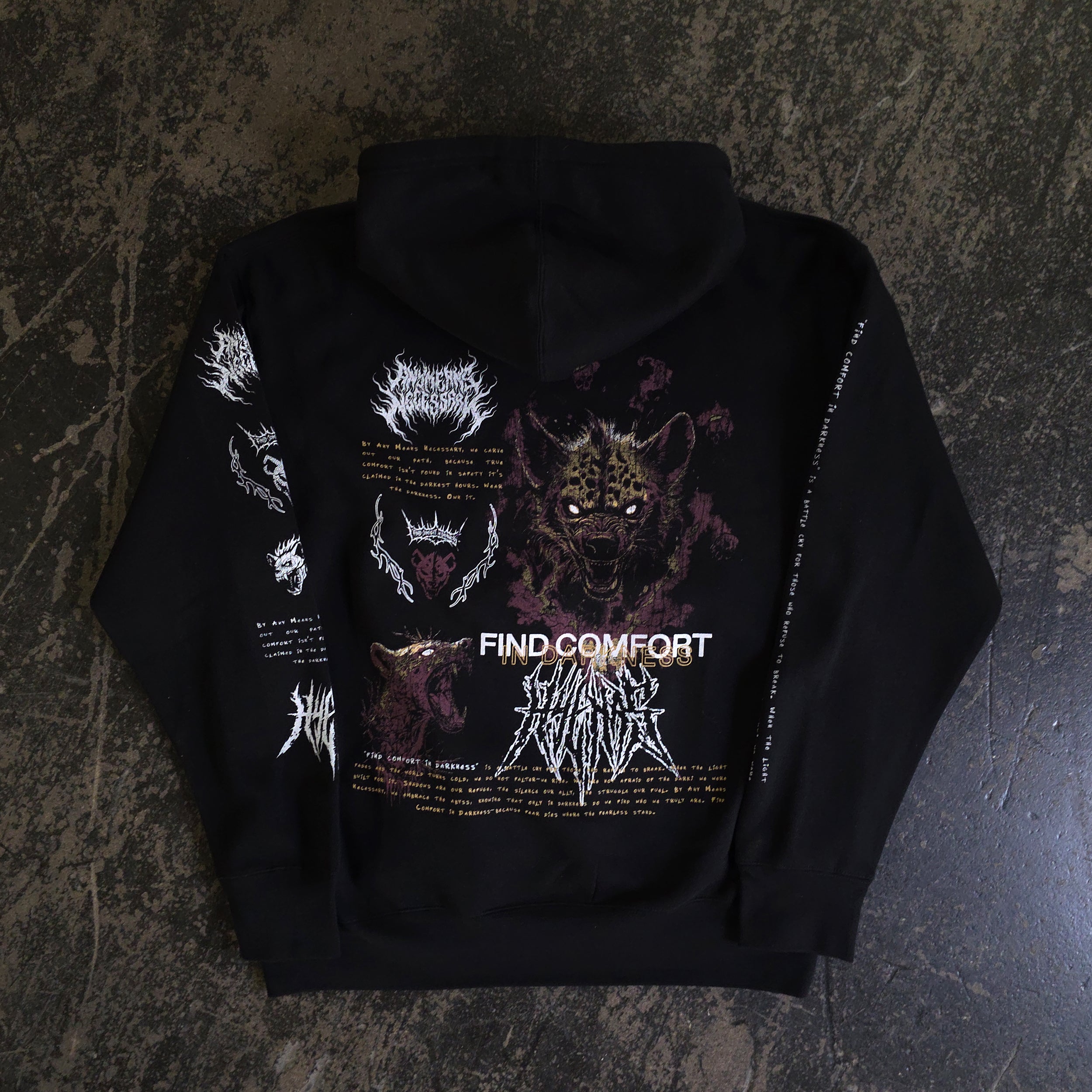Mantra Zip Up Hoodie