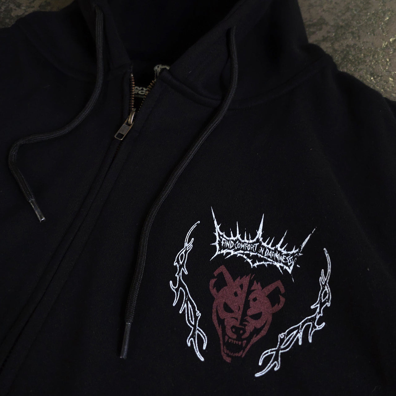 Mantra Zip Up Hoodie