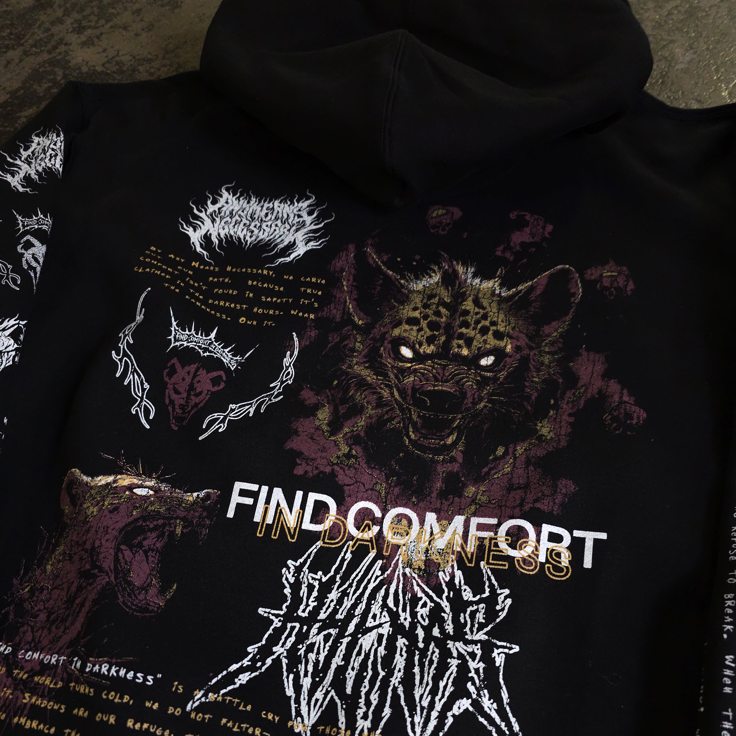 Mantra Zip Up Hoodie