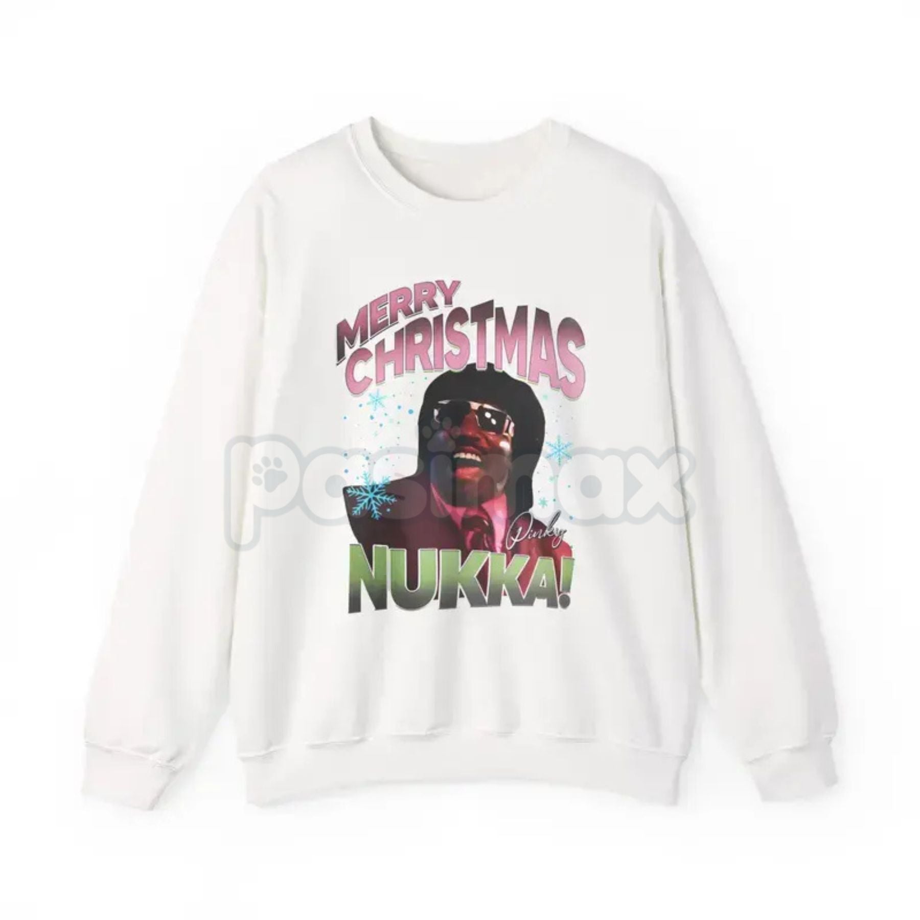 Merry Christmas Nukka Sweatshirt | Friday After Next Movie Quote Holiday Comedy Gift | Unisex Crewneck Fleece Jumper