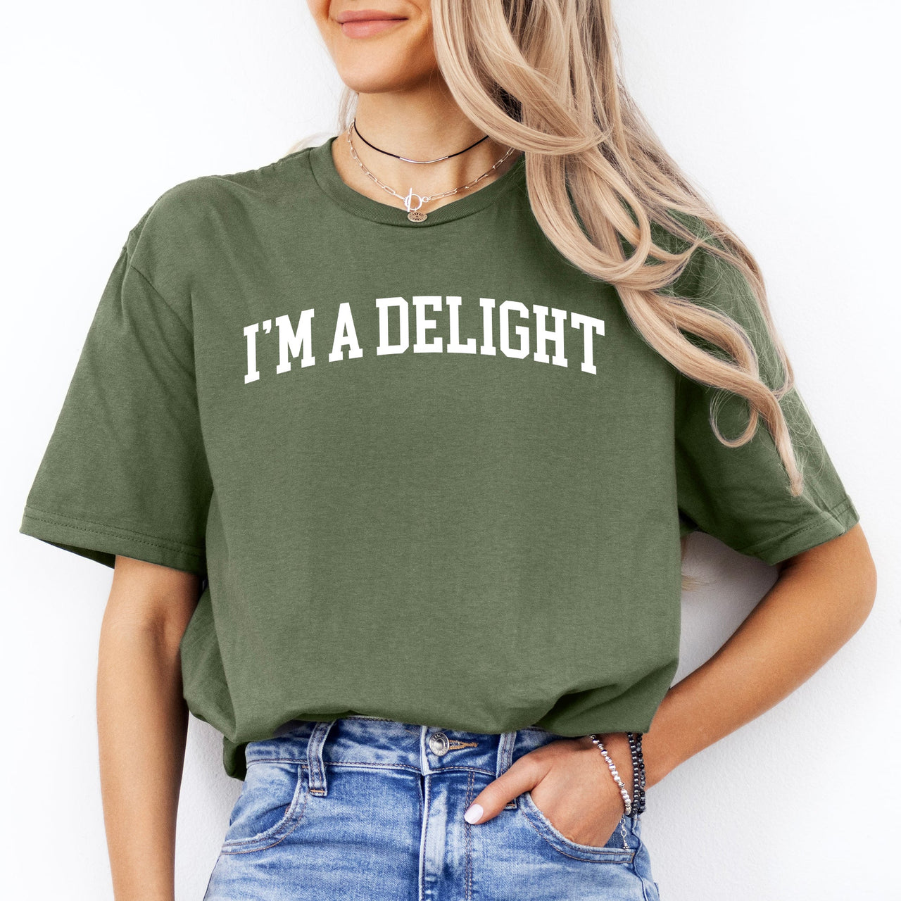 I'm A Delight, Sassy, Super Soft Comfort Vibes For Bold Style Seekers Graphic Tee