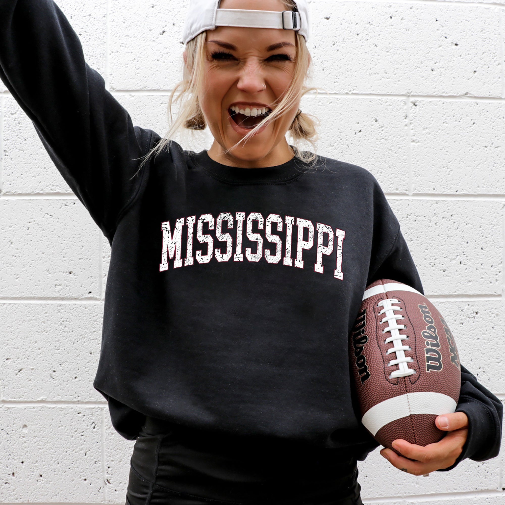 Mississippi State University Football Tailgate Big Game Touchdown Game Day Sweatshirt