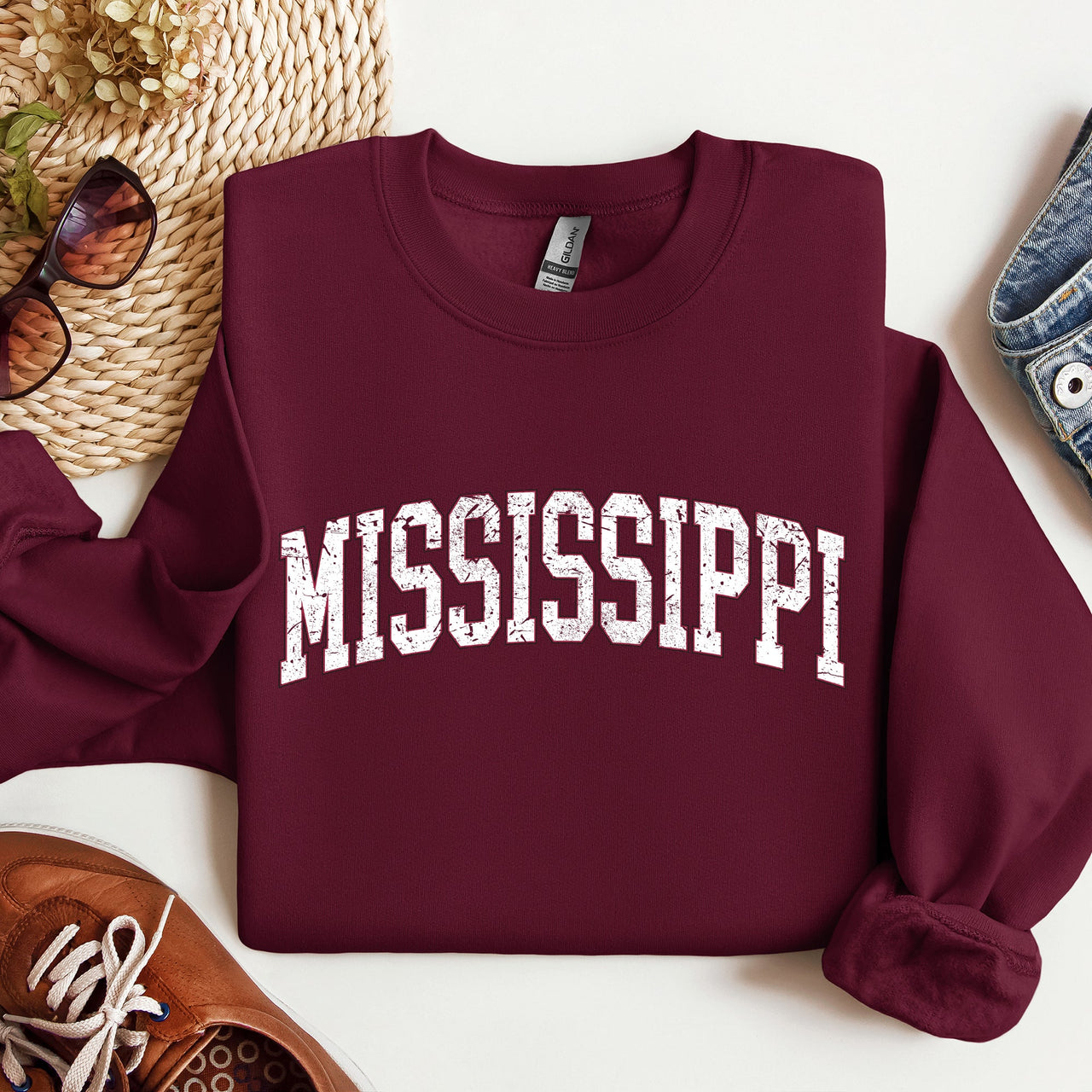 Mississippi State University Football Tailgate Big Game Touchdown Game Day Sweatshirt