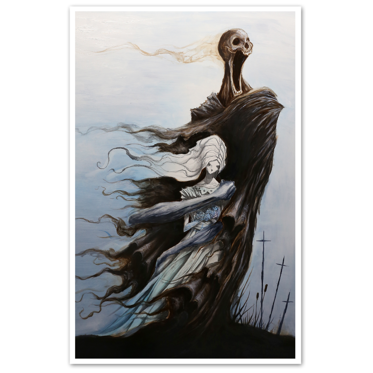 Mourning Death Print