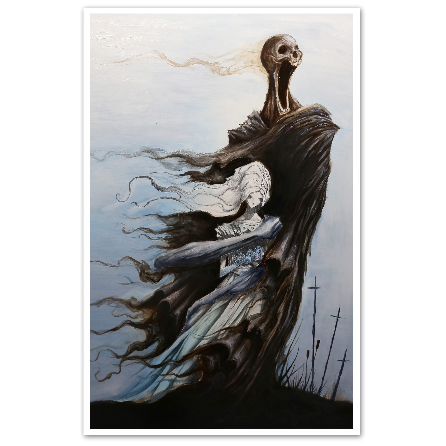 Mourning Death Print