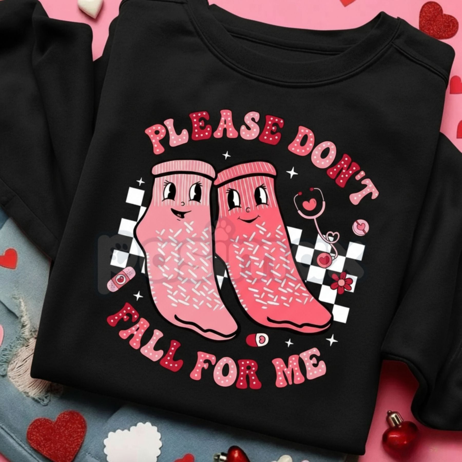 Nurse Valentine Sweatshirt | Valentine’s Day Nursing Sweater | Stethoscope Heart Crewneck | RN LPN Nursing Student Jumper | Aesthetic Medical Valentine Gift | Cute Nurse Practitioner Pullover