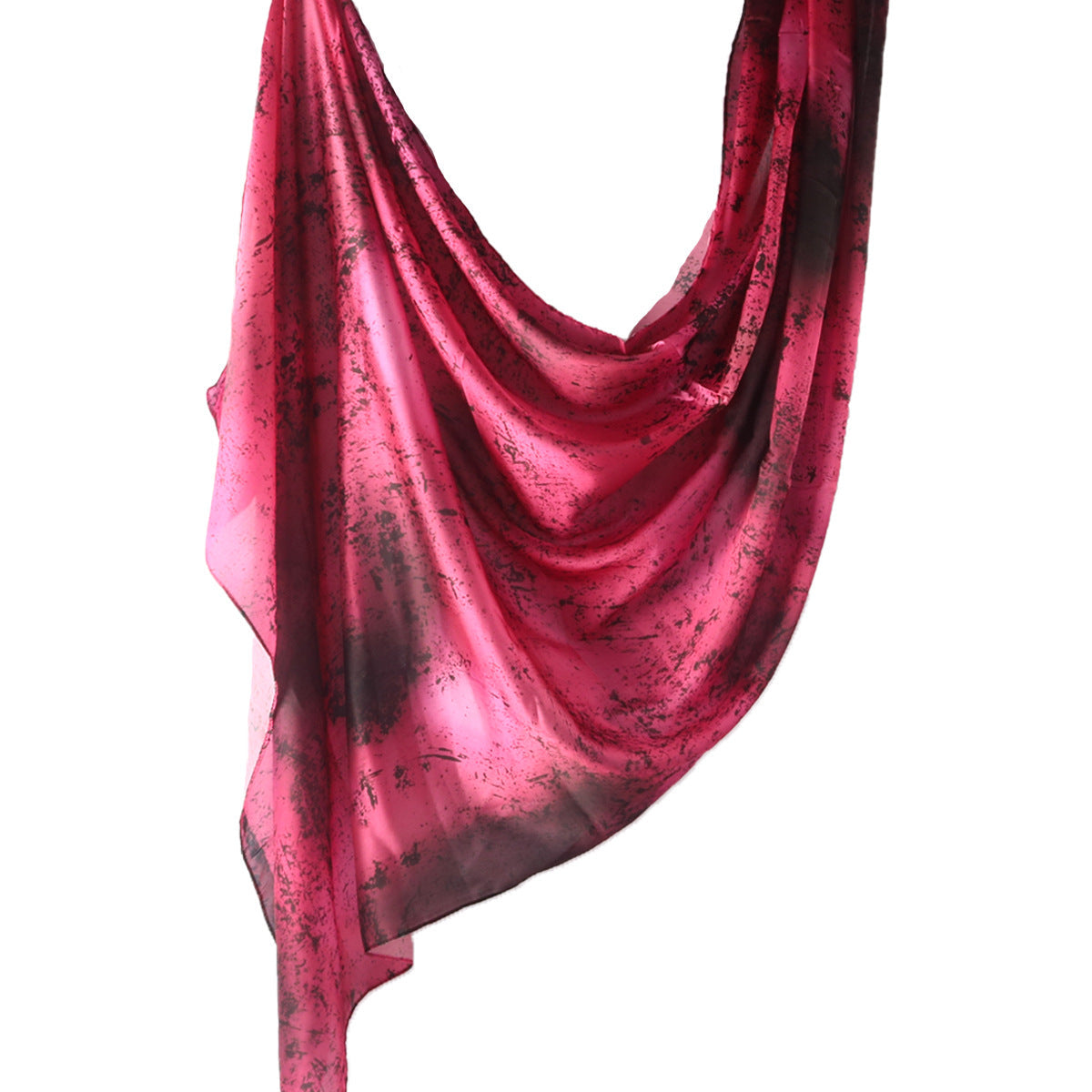Silk Marble Print Hijab Scarf(MH209)