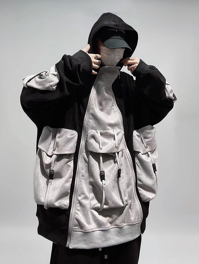 YEH1 Patchwork Functional Hoodie