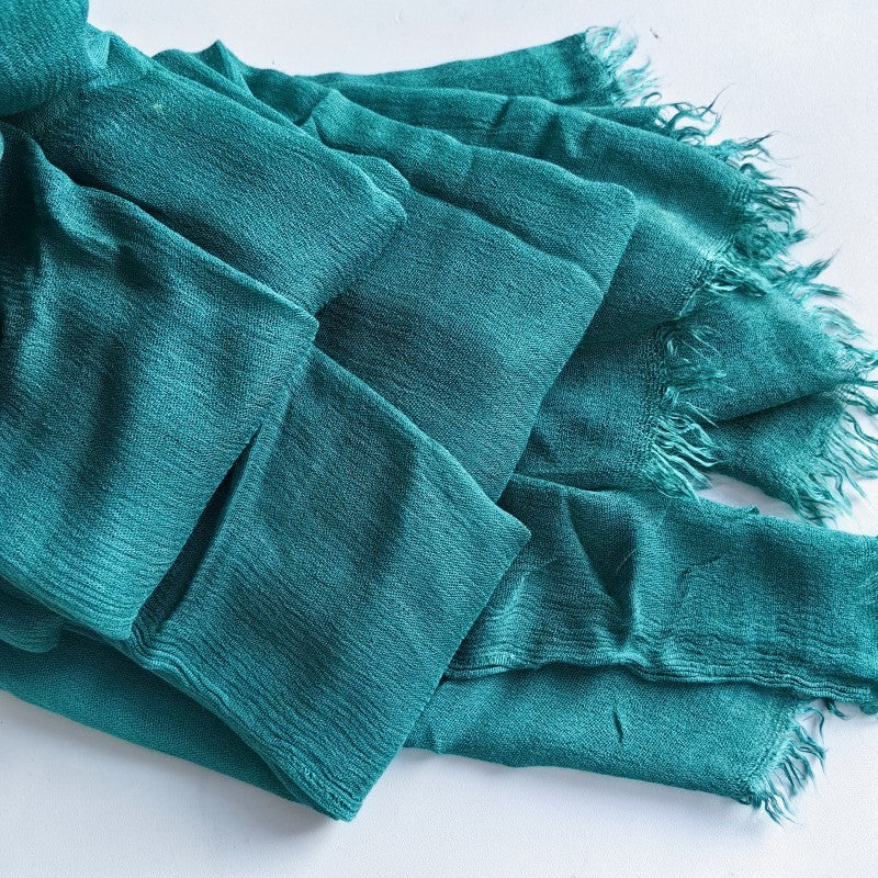 Cotton Tassel Hijab | Crepe Tassel Hijab (MH086)