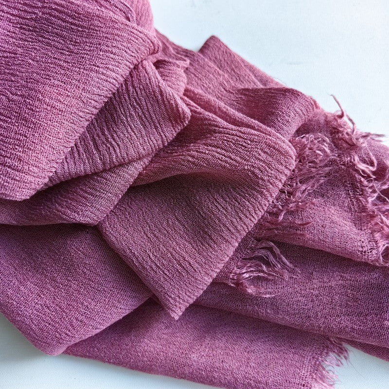 Cotton Tassel Hijab | Crepe Tassel Hijab (MH086)