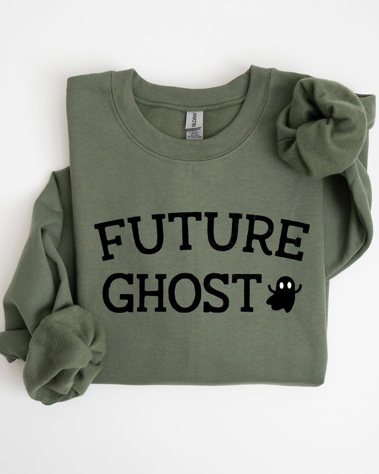 Future Ghost Skeleton Funny Pumpkin Spooky Witch Aesthetic Meme Halloween Costume Sweatshirt