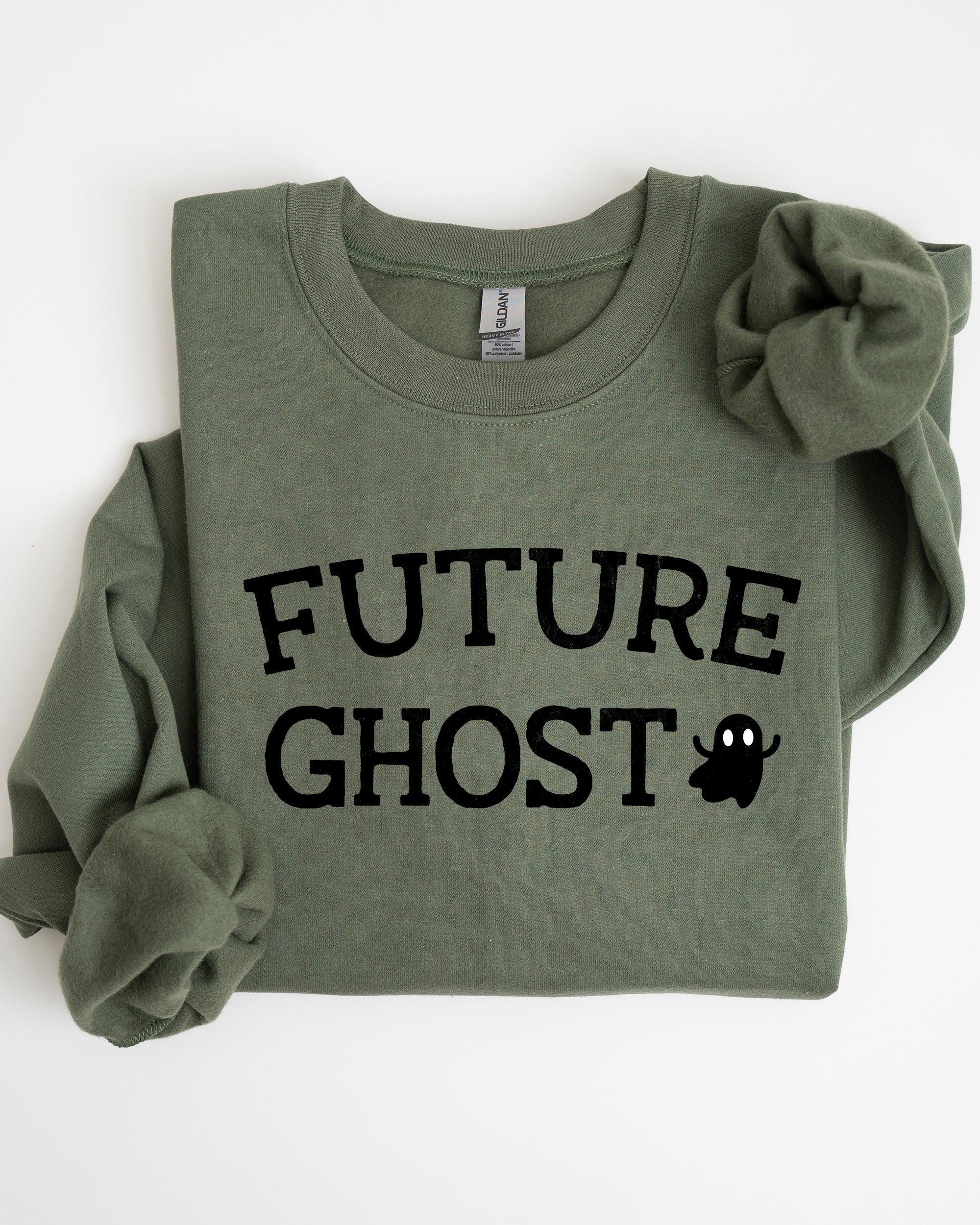 Future Ghost Skeleton Funny Pumpkin Spooky Witch Aesthetic Meme Halloween Costume Sweatshirt