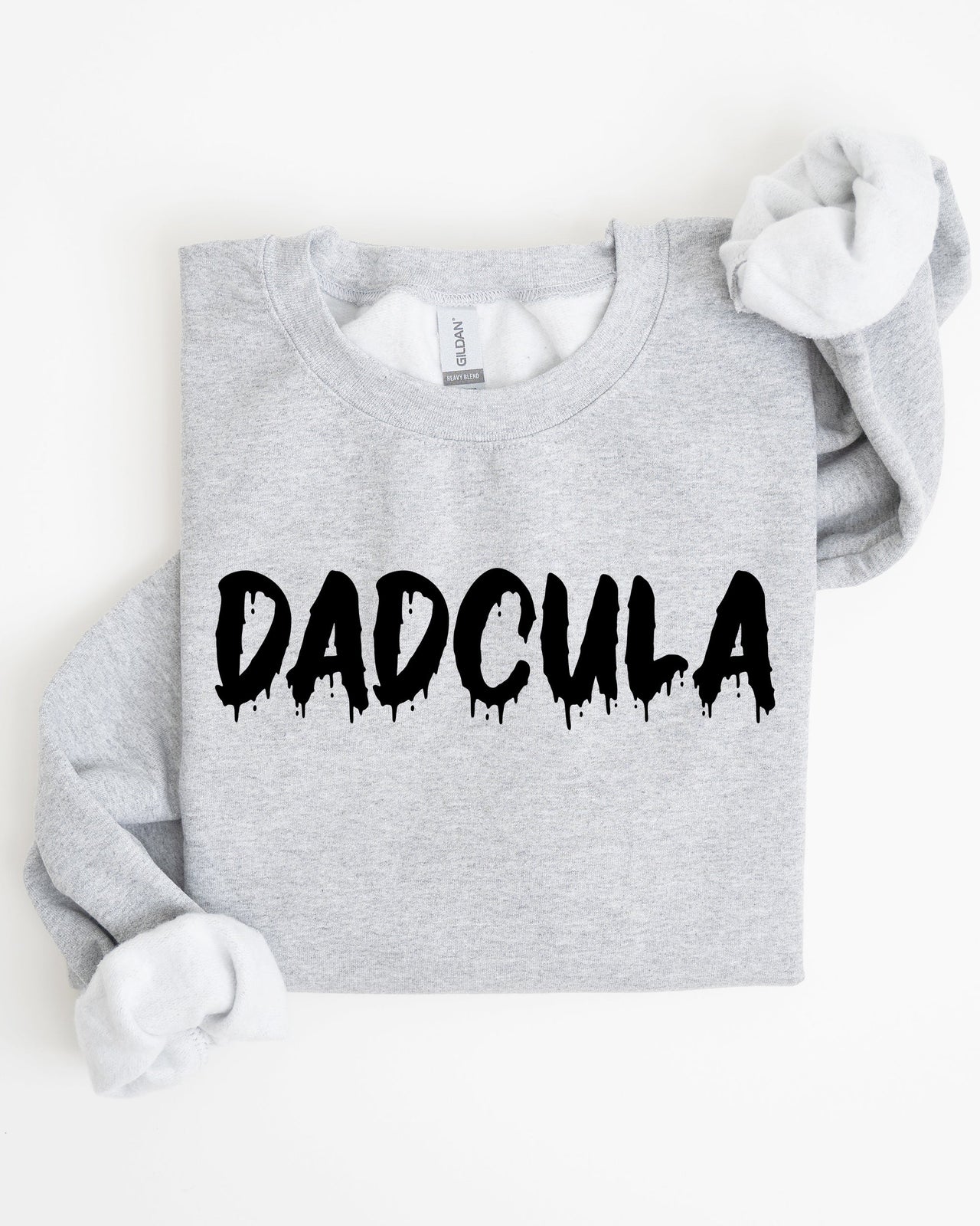 Dadcula Spooky Bat Ghost Witch Skull Aesthetic Meme Halloween Costume Sweatshirt
