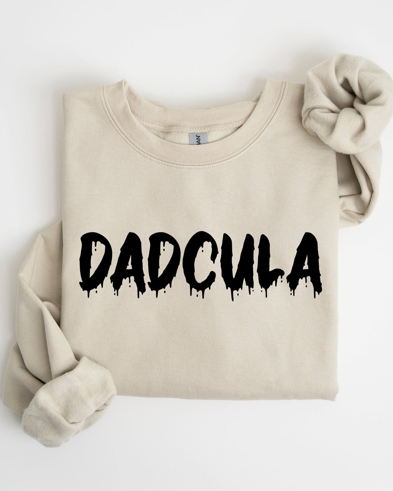 Dadcula Spooky Bat Ghost Witch Skull Aesthetic Meme Halloween Costume Sweatshirt