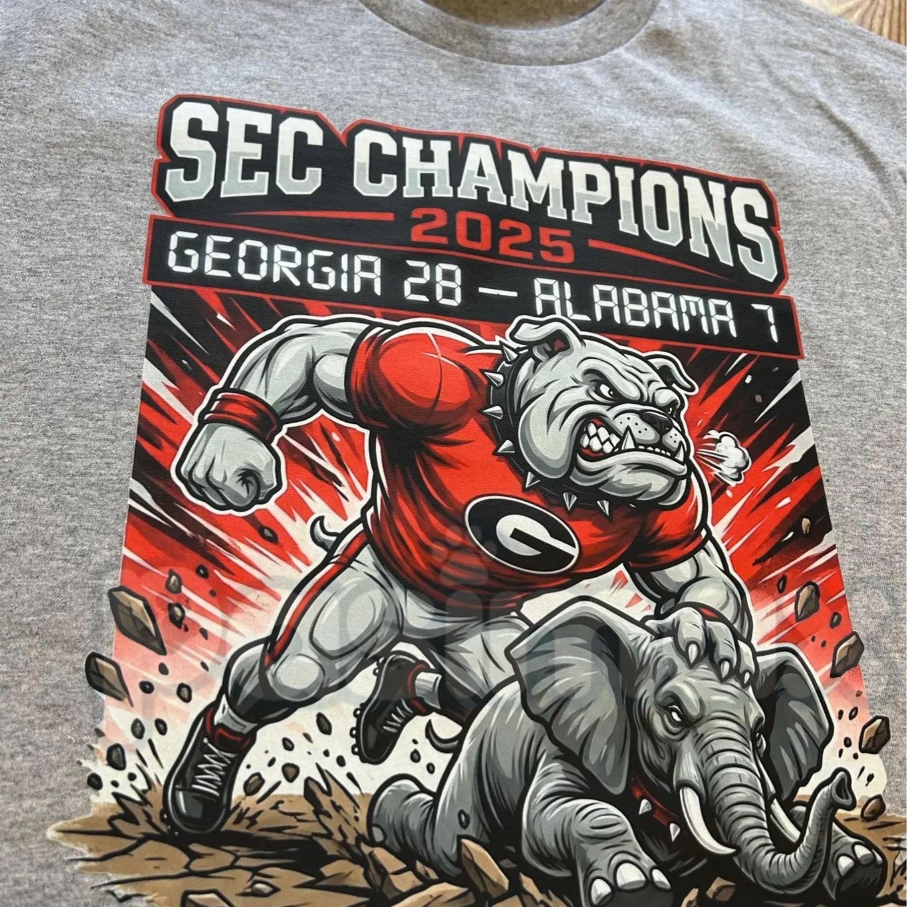 Official Georgia Bulldogs Championship Shirt - UGA Football Victory Fan Gear, College Football Commemorative Tee, Dawgs National Champion Apparel