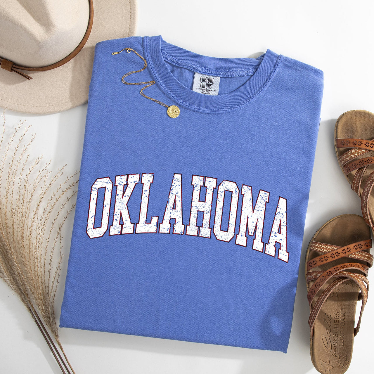 Oklahoma Football Game Day Tailgate Party University State Touchdown Celebrations Comfort Colors Tee