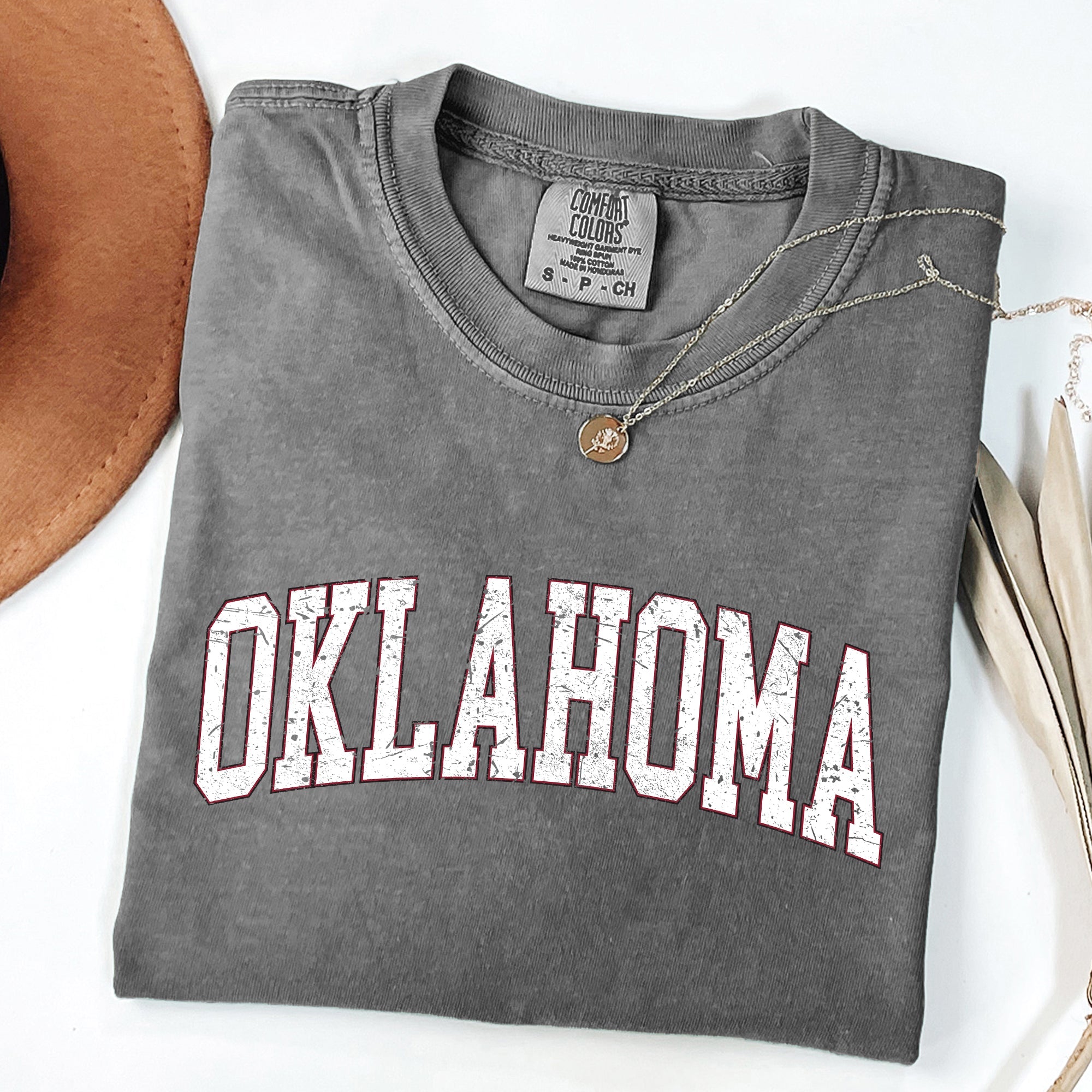 Oklahoma Football Game Day Tailgate Party University State Touchdown Celebrations Comfort Colors Tee