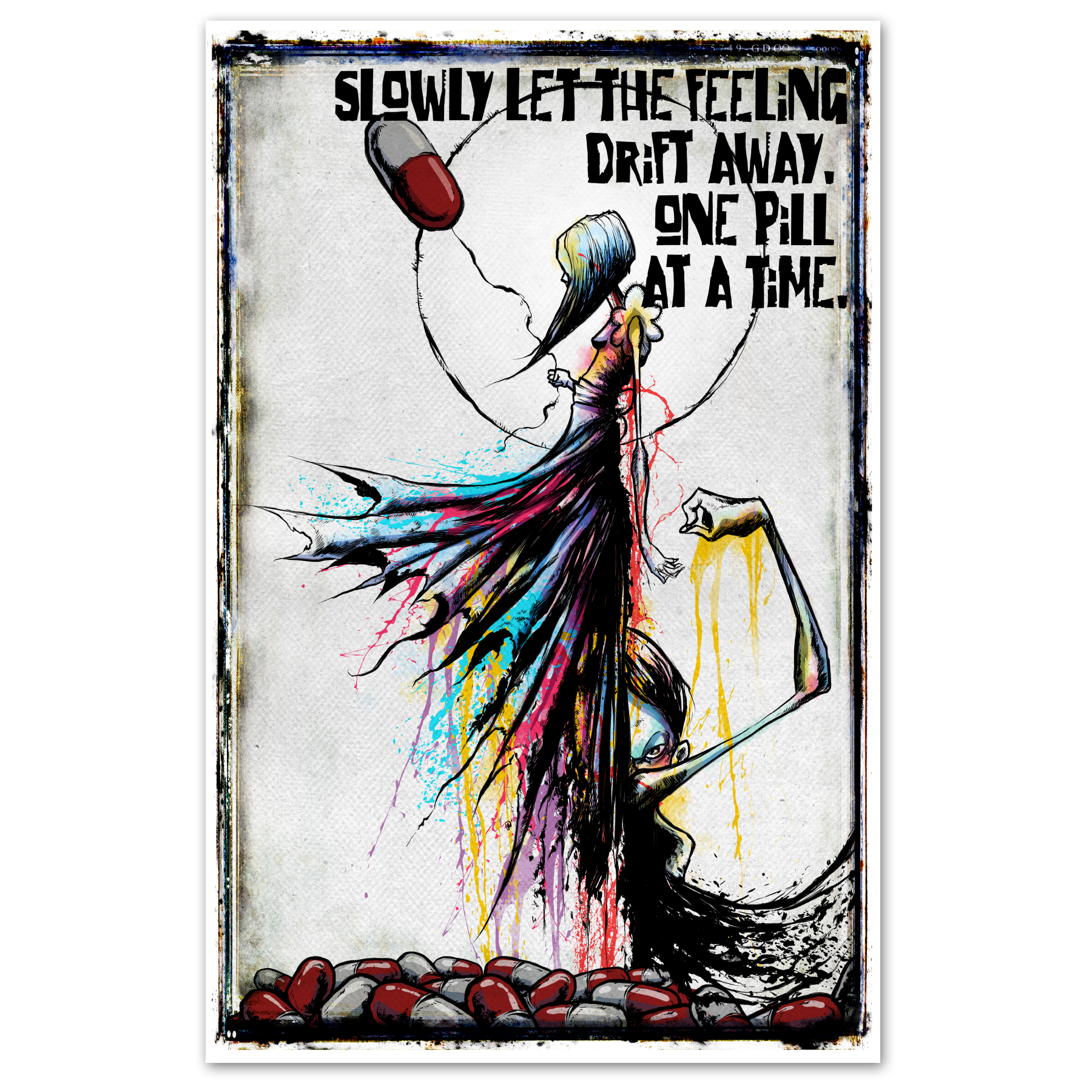 One Pill At A Time Print
