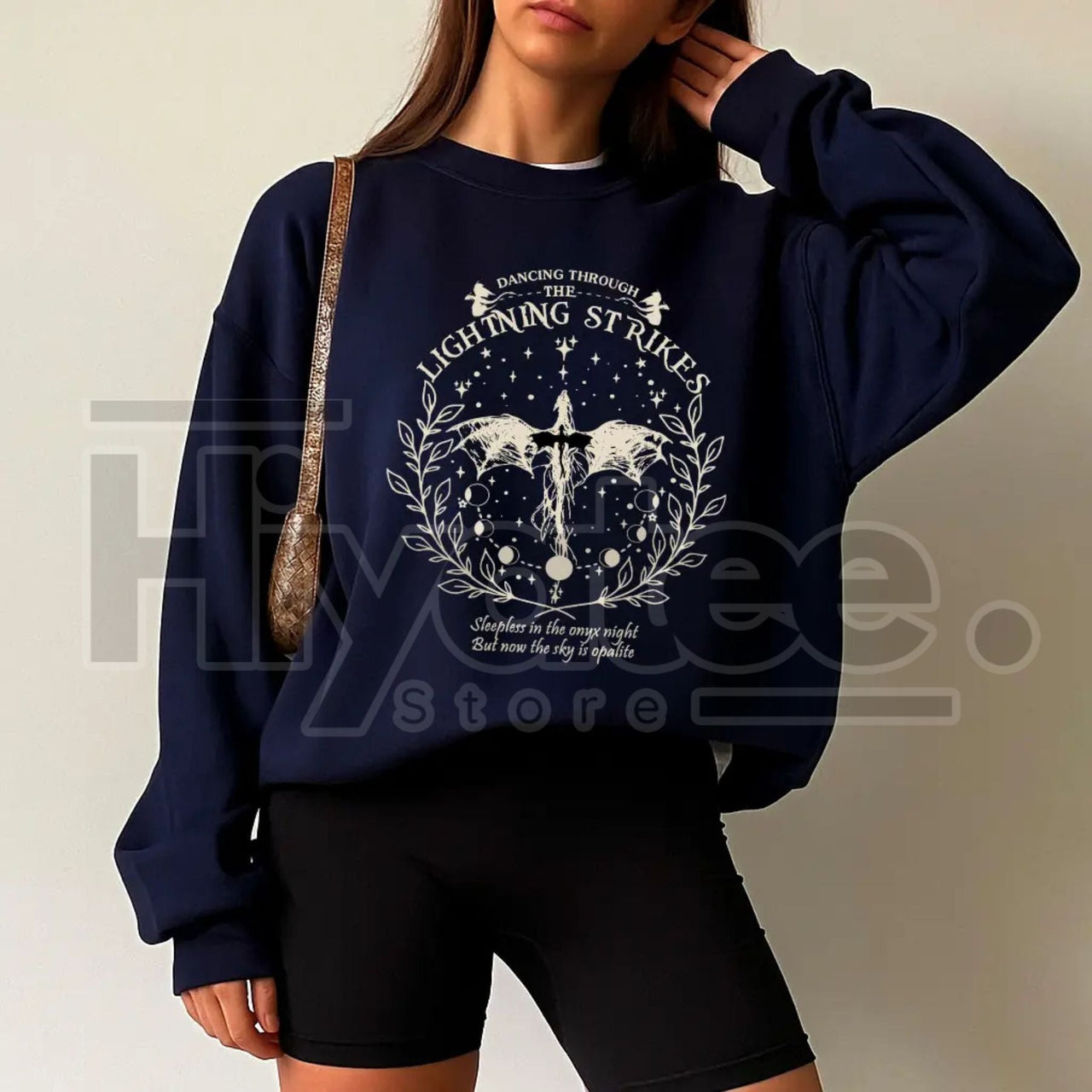 Onyx Storm Dancing Through Lightning Sweatshirt