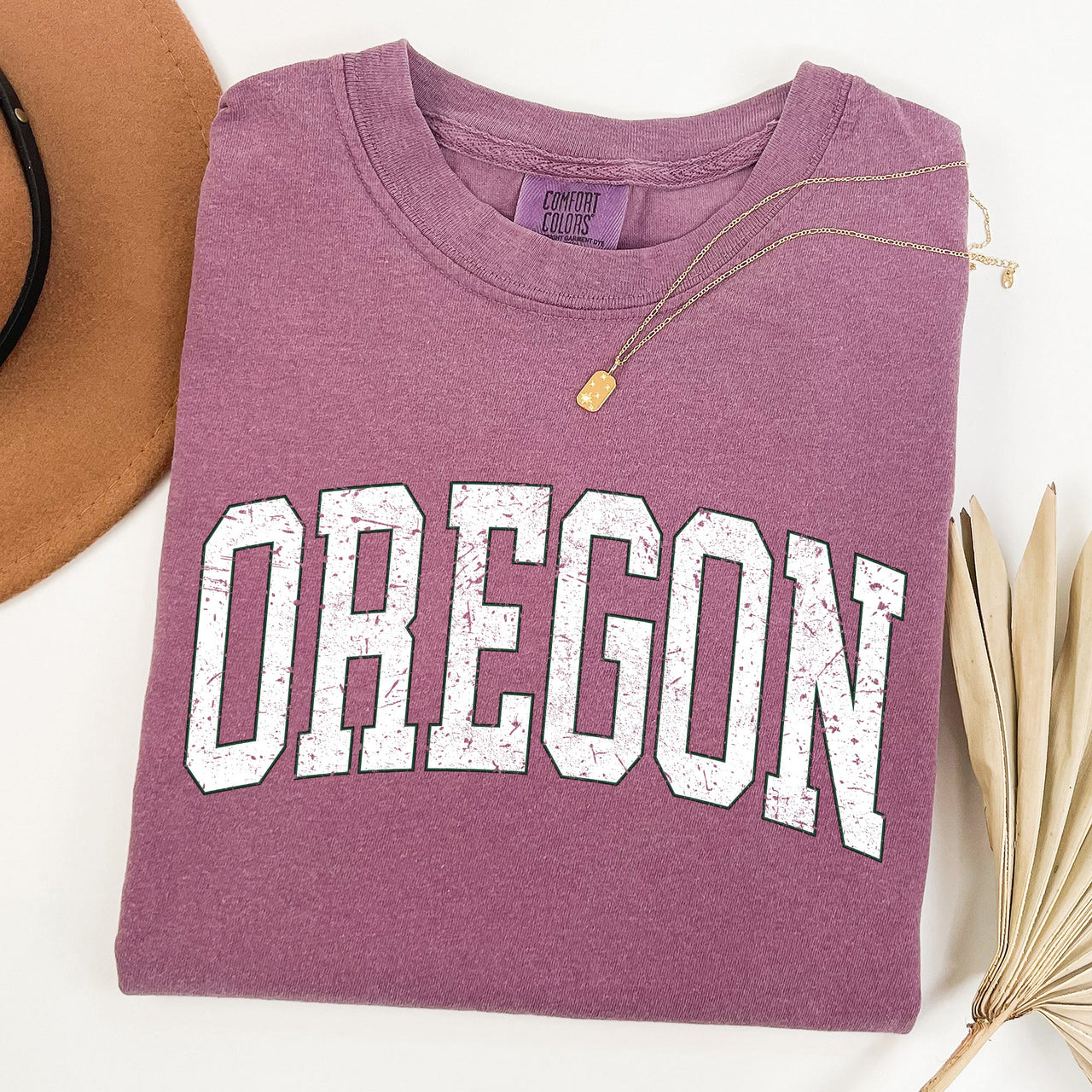 Oregon Football Game Day Tailgate Party University State Pride Comfort Colors Tee