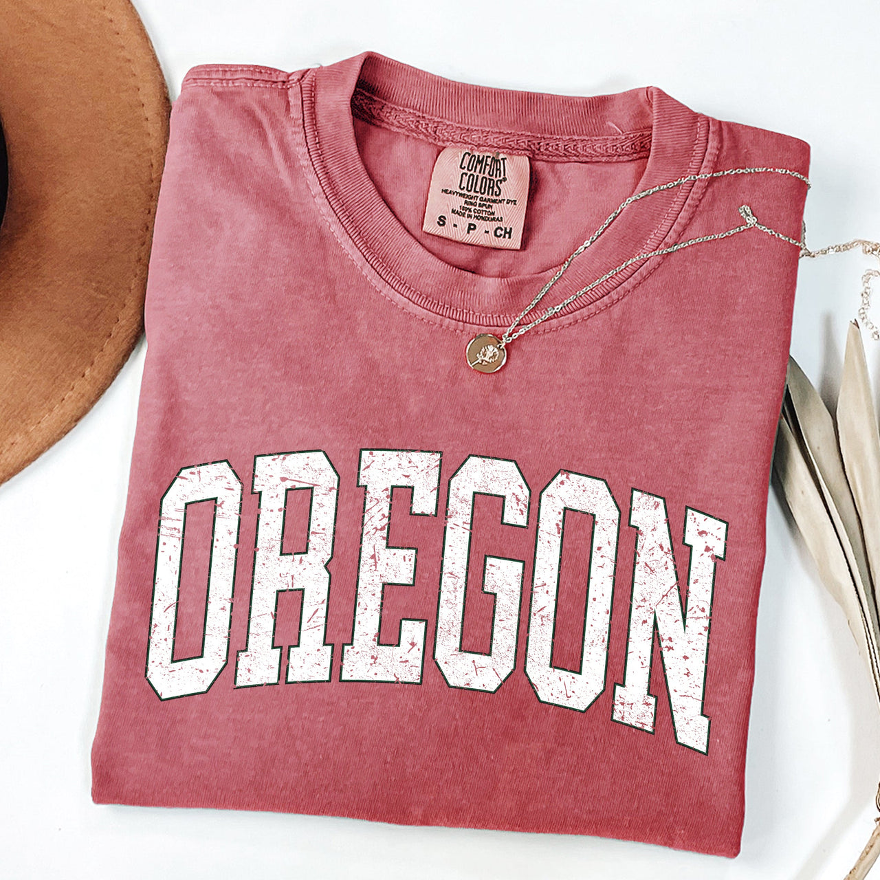 Oregon Football Game Day Tailgate Party University State Pride Comfort Colors Tee