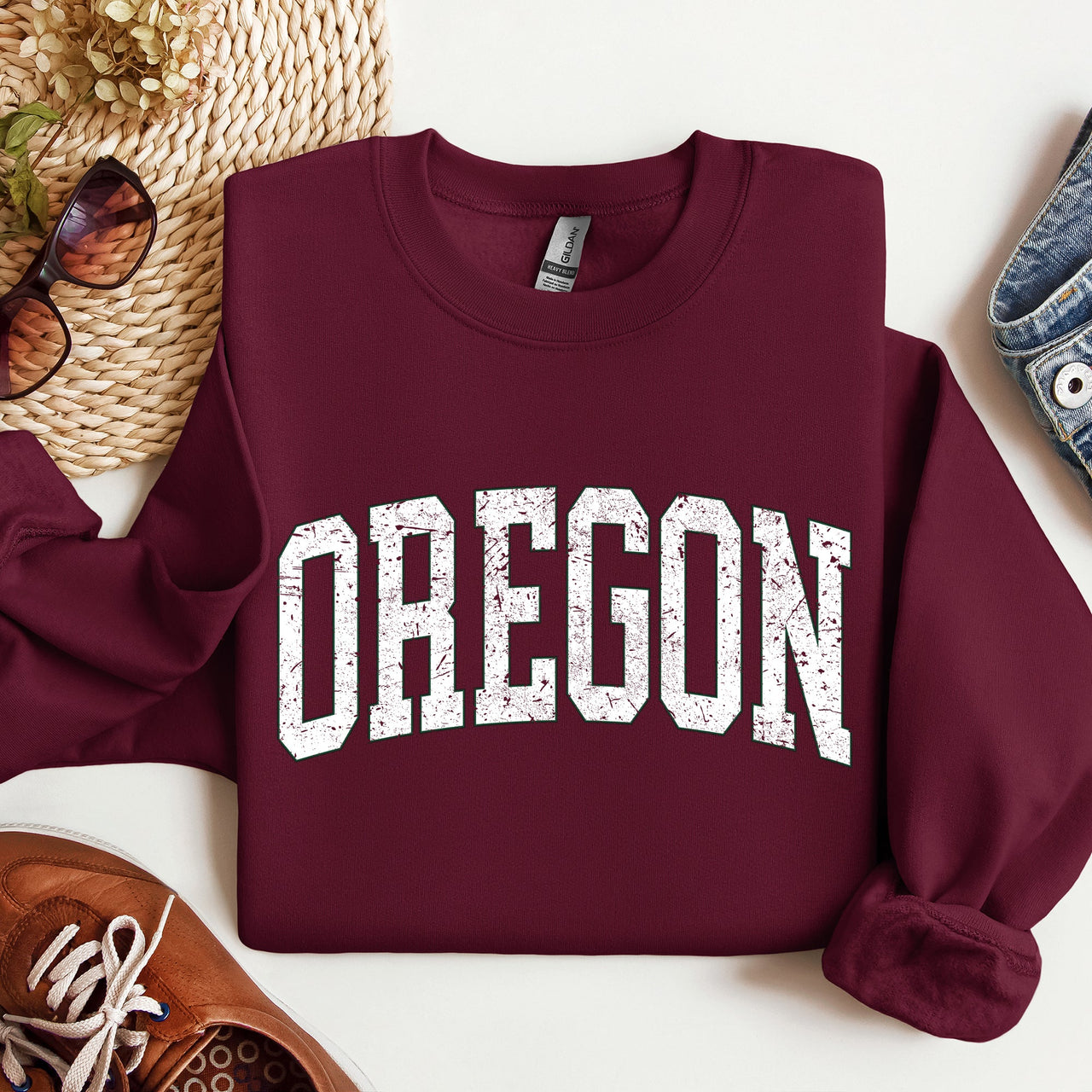 Oregon Football Game Day Tailgate Party Big Game Touchdown University College State Sweatshirt
