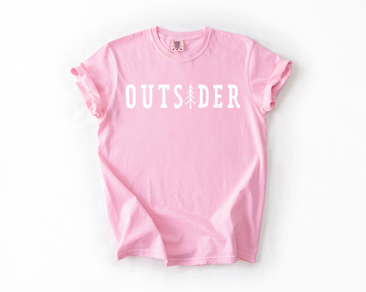 Outsider Adventure Boat Lake Life Camping Outdoor Nature Travel Comfort Colors Tee