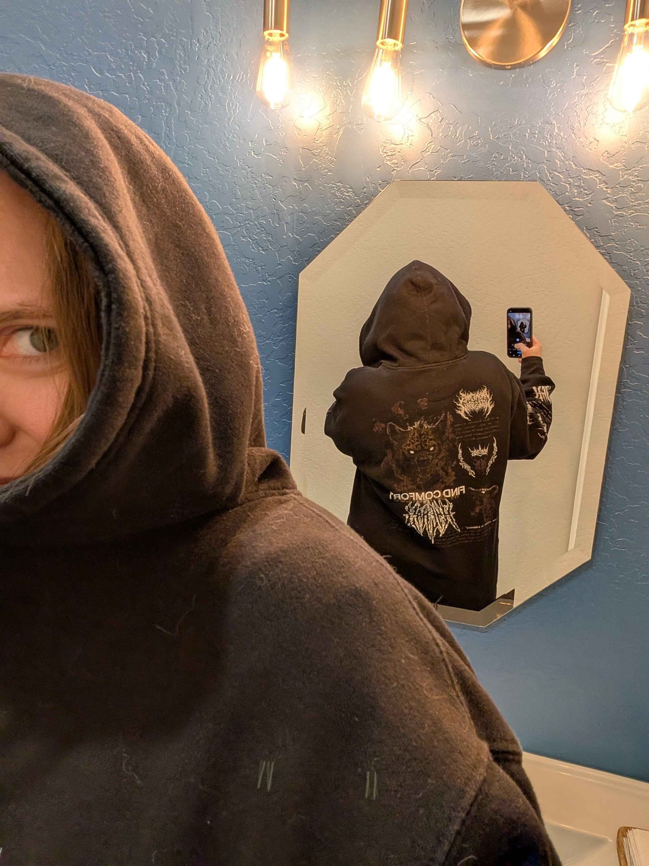 Mantra Zip Up Hoodie