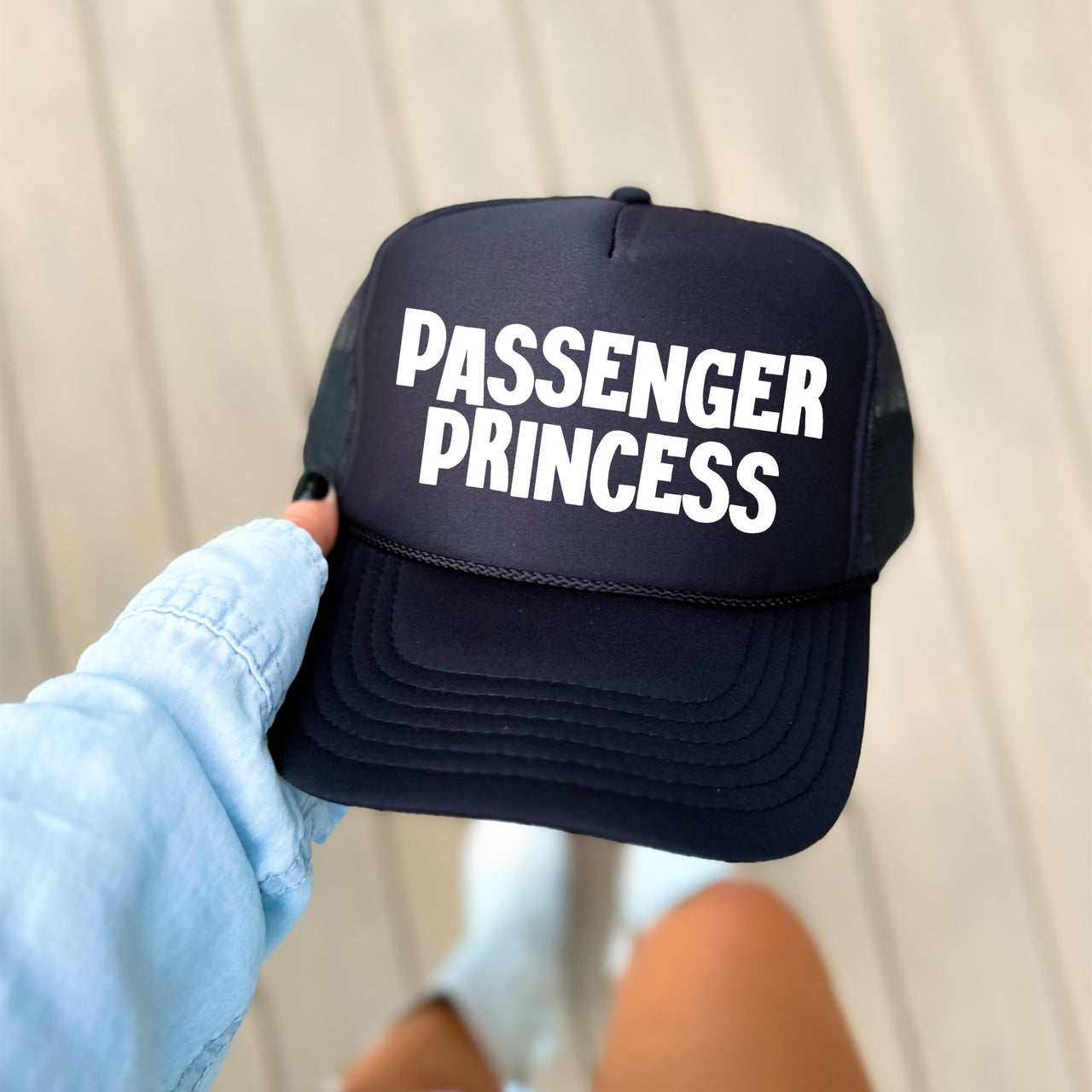Passenger Princess Bold Statement For Confident Everyday Style Graphic Trucker Hat