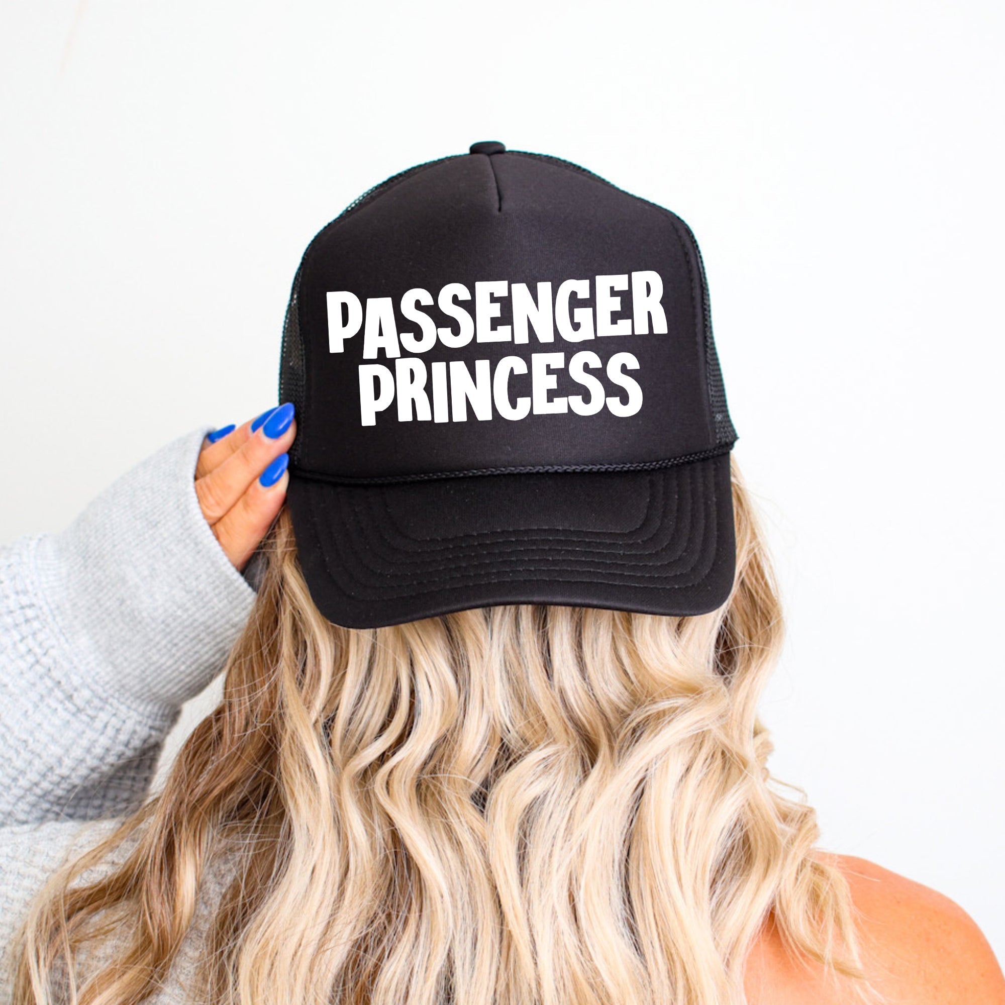 Passenger Princess Bold Statement For Confident Everyday Style Graphic Trucker Hat