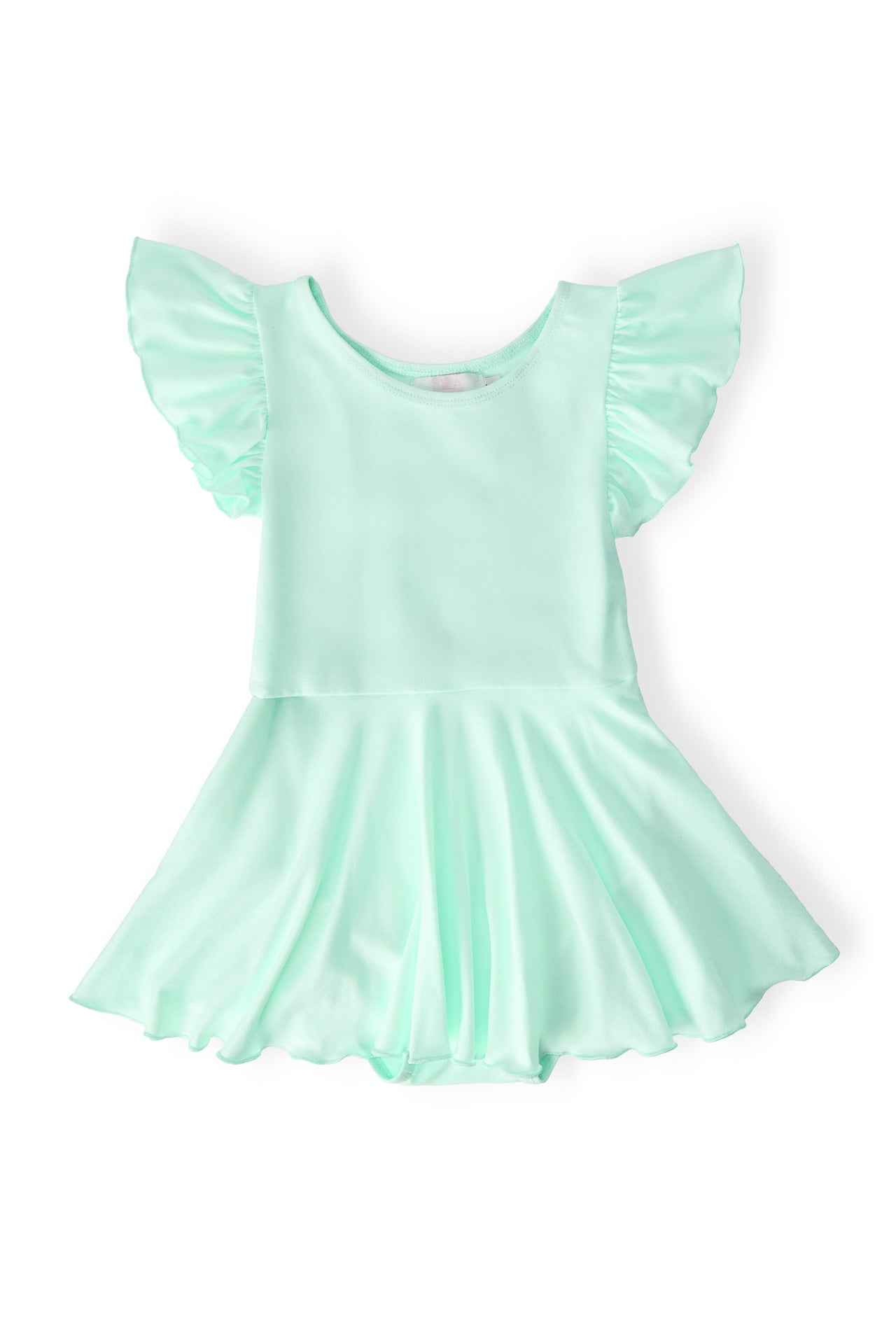 Pastel Green S/S Twirl Leotard