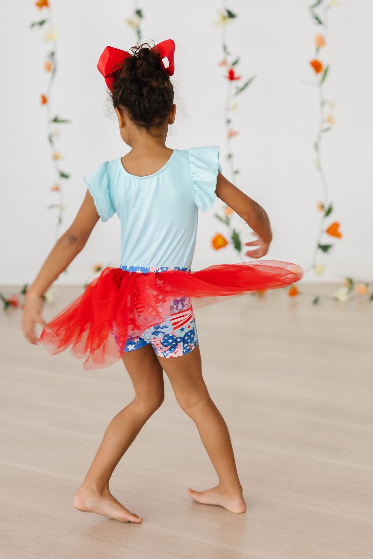 SALE Patriotic Patchwork Tutu Shorts
