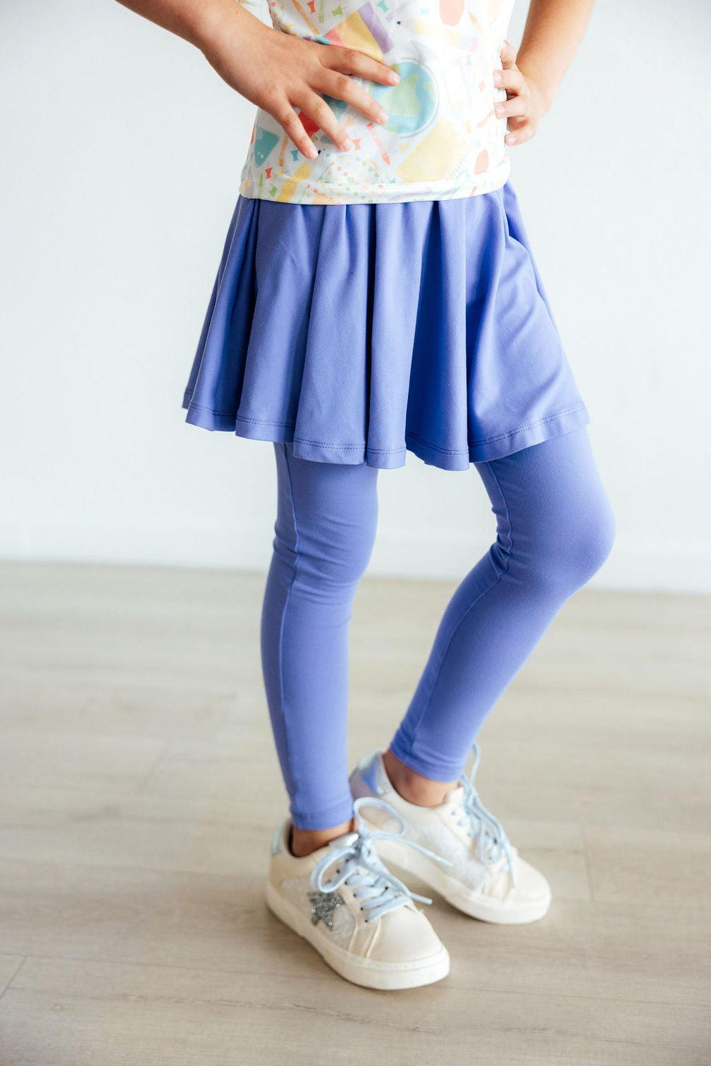 Periwinkle Twirl Skegging