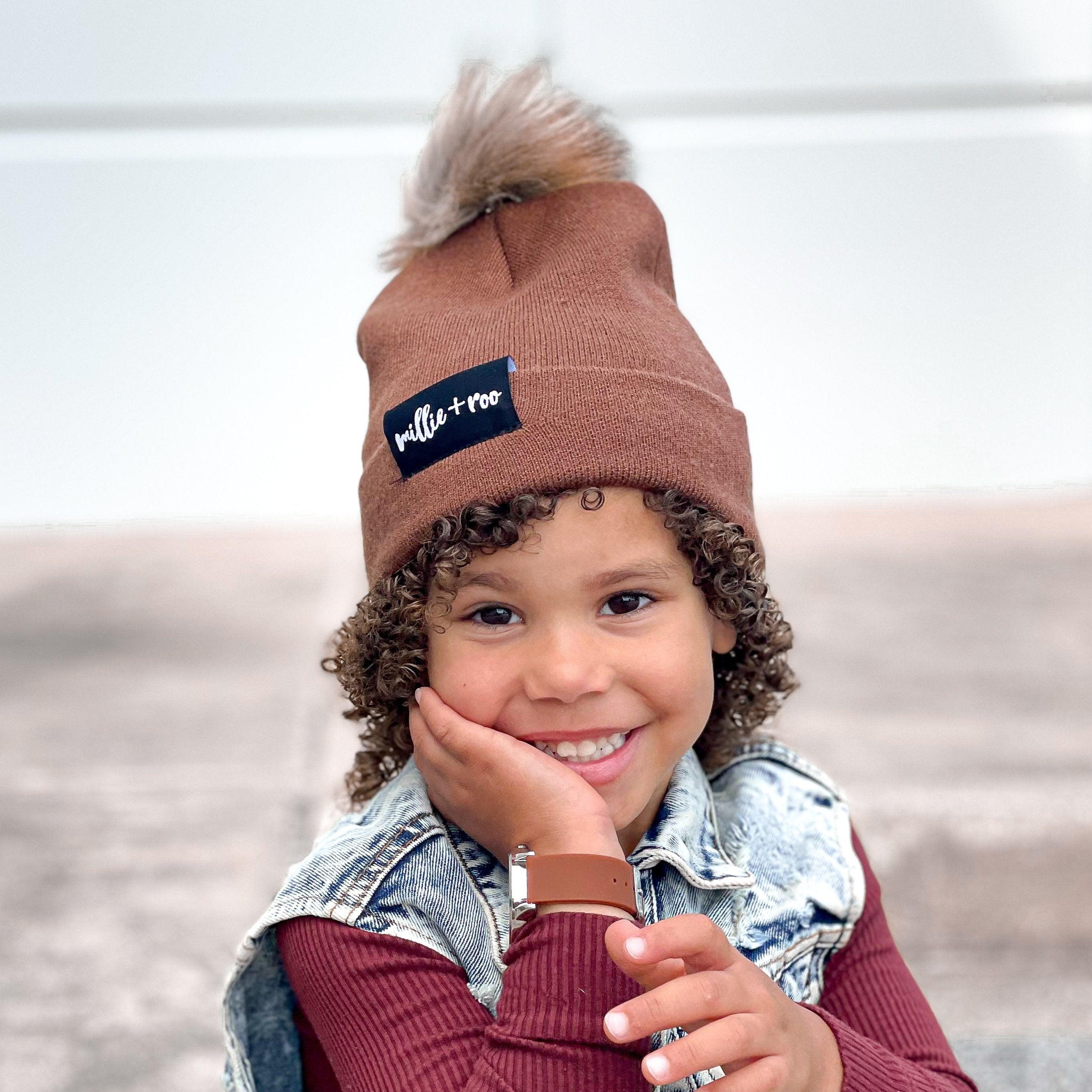 BAMBOO CUFF BEANIE- Sienna
