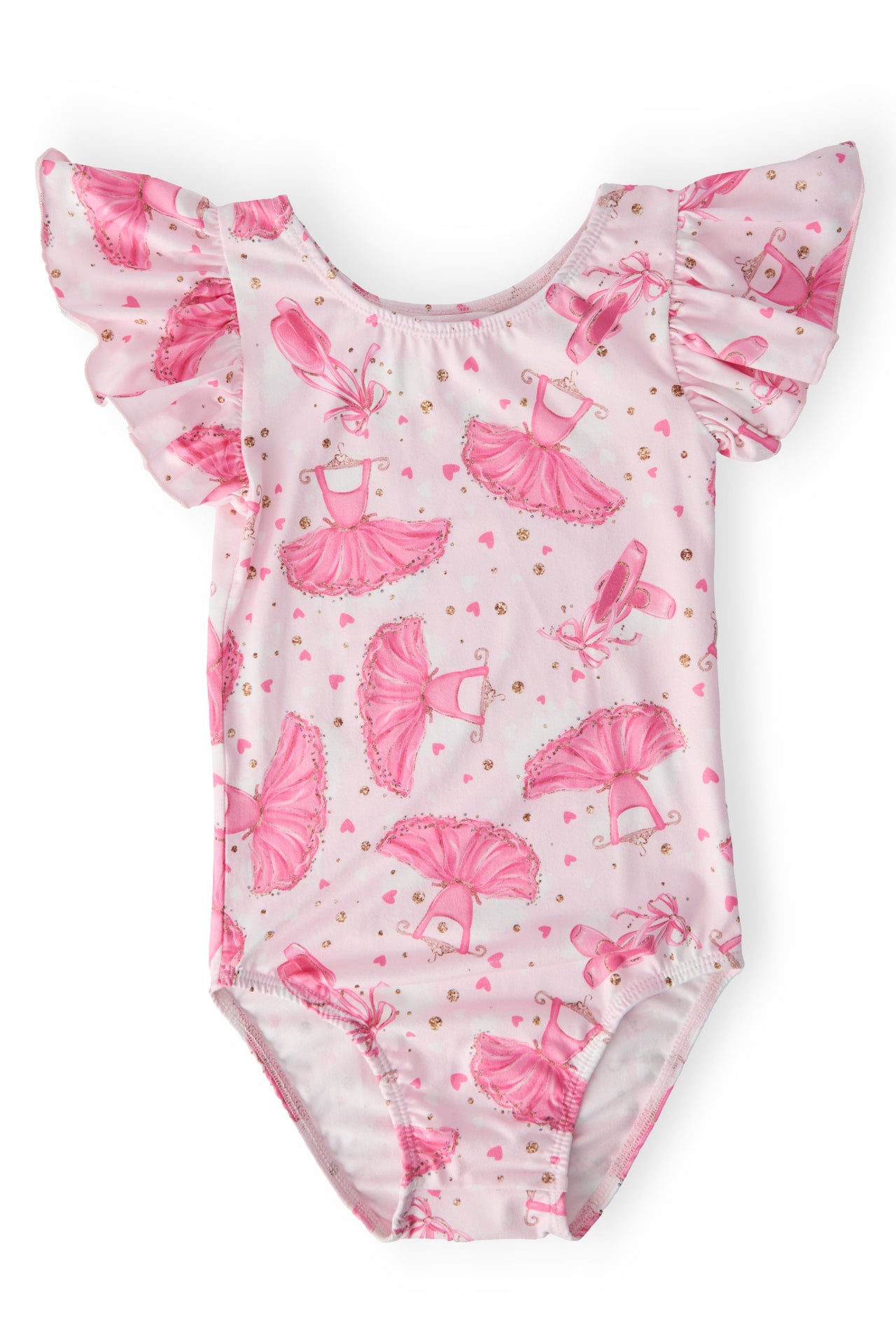 Pirouette S/S Flutter Sleeve Leotard