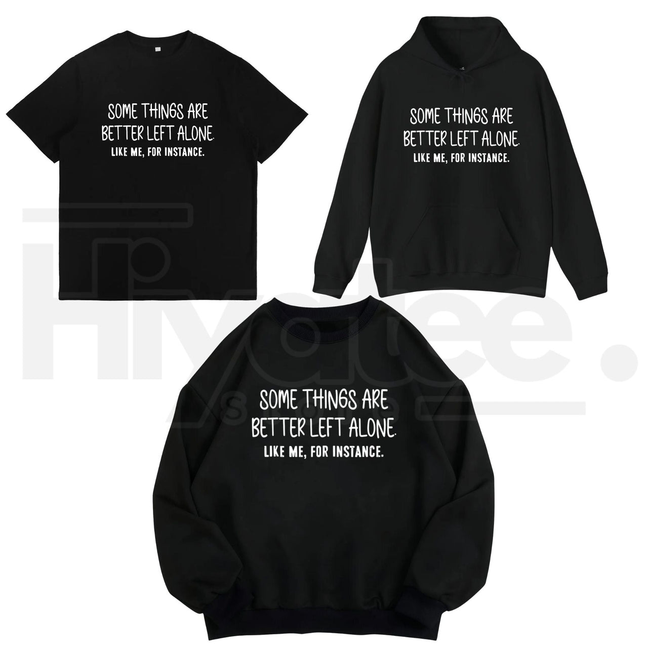 Premium Heavyweight Introverted Humor Apparel – Witty Long Sleeve, Sweatshirt & Hoodie