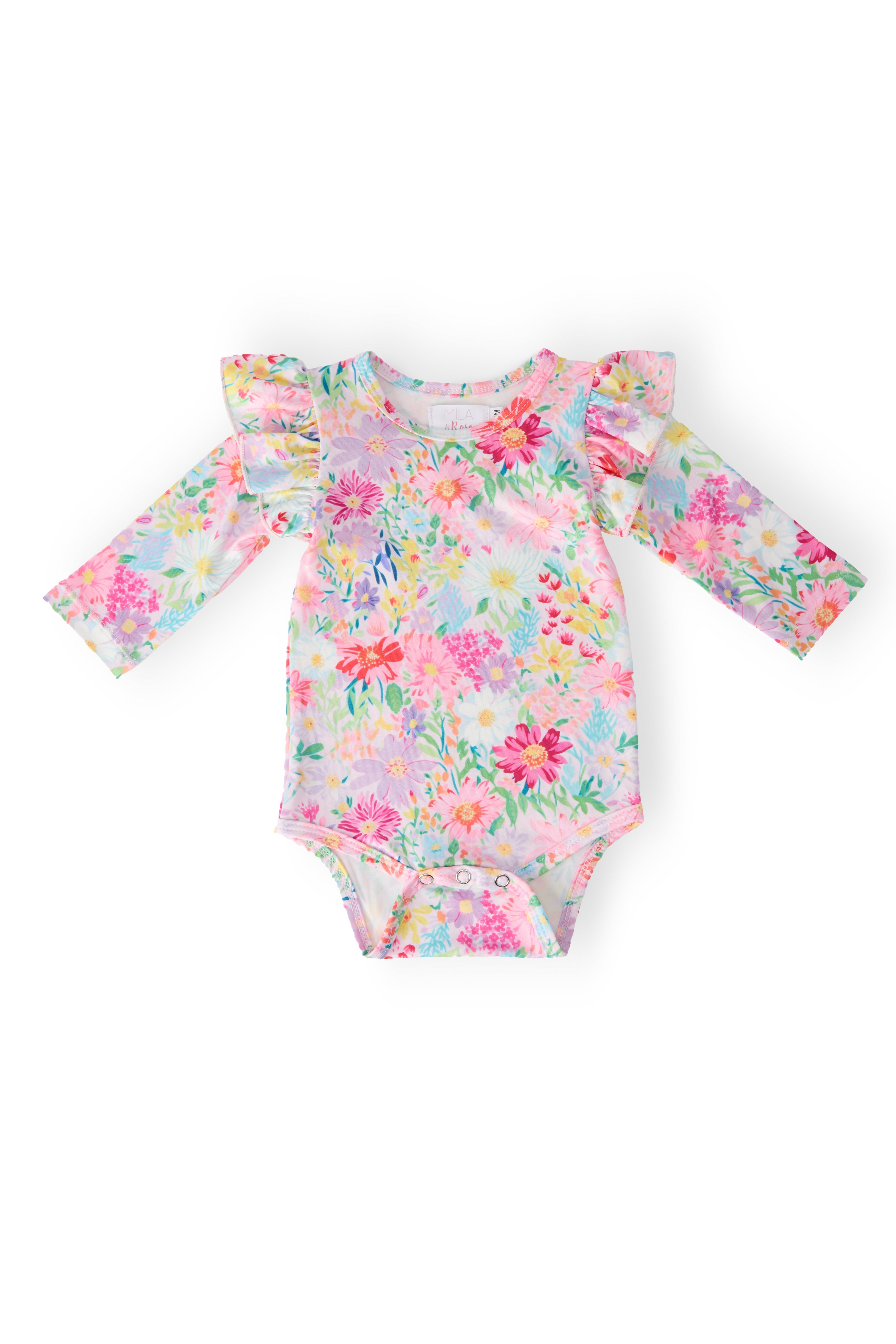 Field of Flowers L/S Flutter Bodysuit
