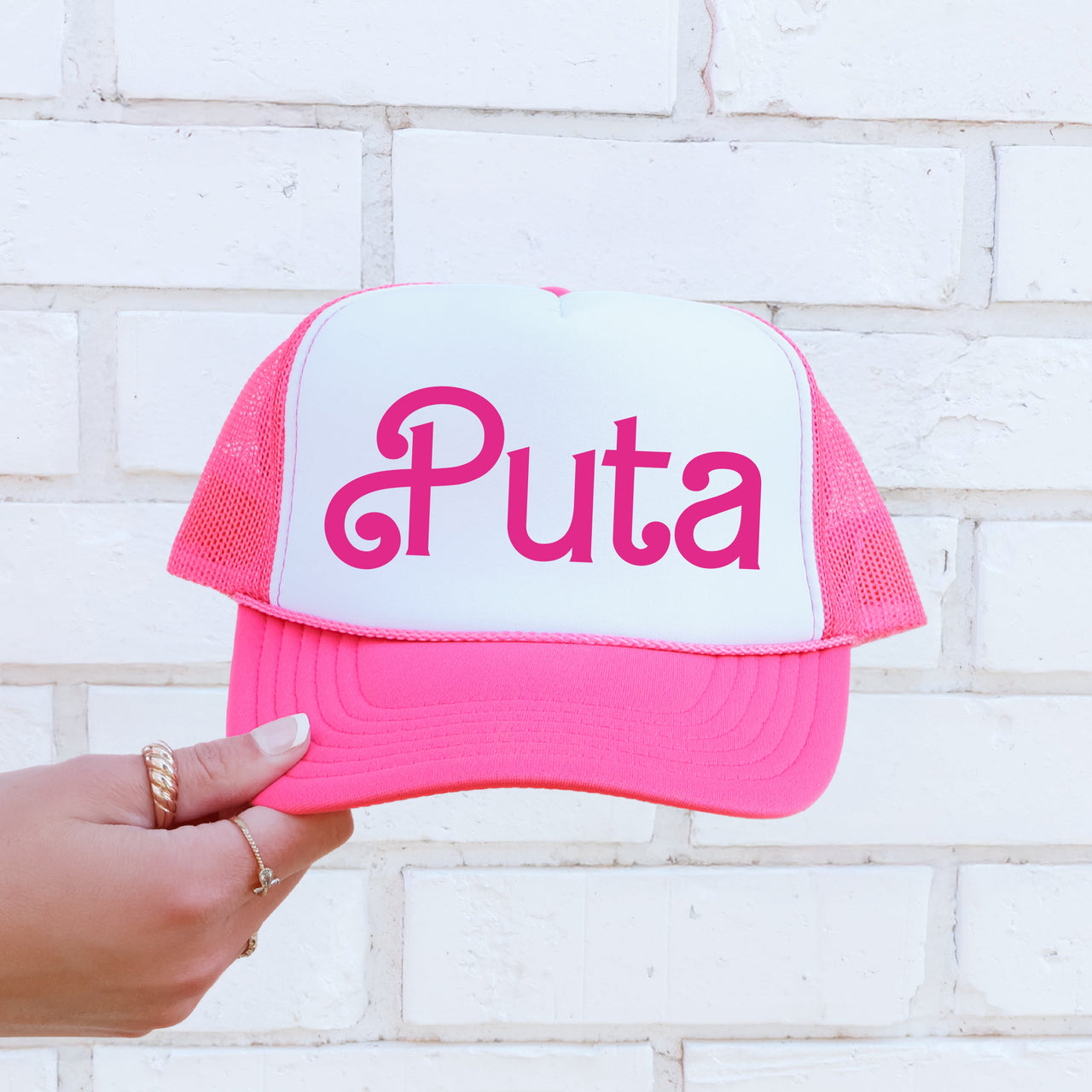 Put It On My Husband's Tab Bold Expressive Phrase That Turns Heads Everyday Trucker Hat