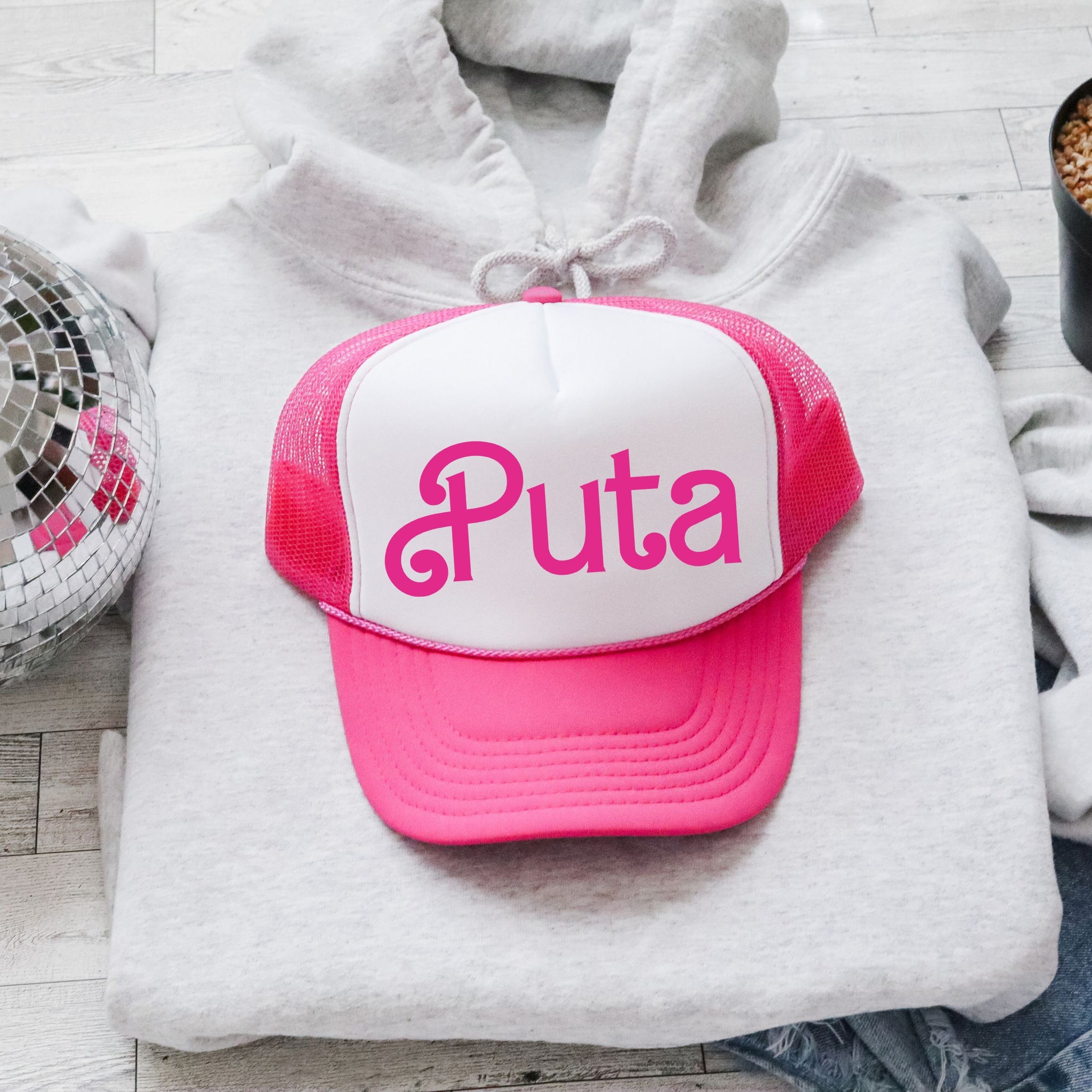 Put It On My Husband's Tab Bold Expressive Phrase That Turns Heads Everyday Trucker Hat