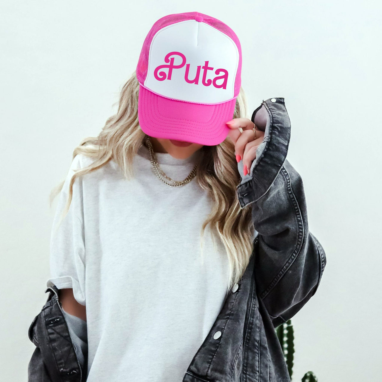 Put It On My Husband's Tab Bold Expressive Phrase That Turns Heads Everyday Trucker Hat