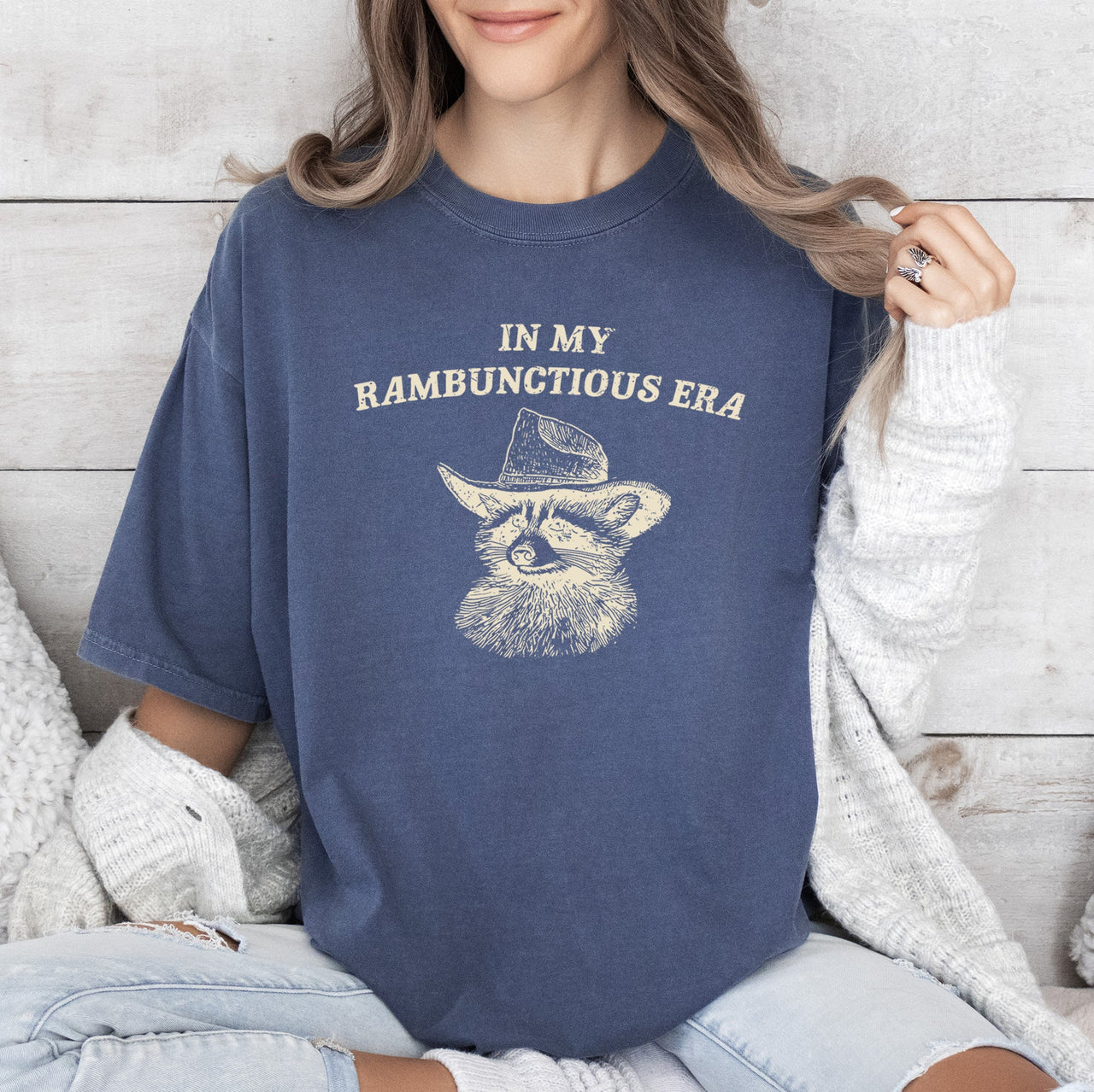 Rambunctious Era Limited Edition Raccoon Meme Aesthetic Funny Comfort Colors Tee