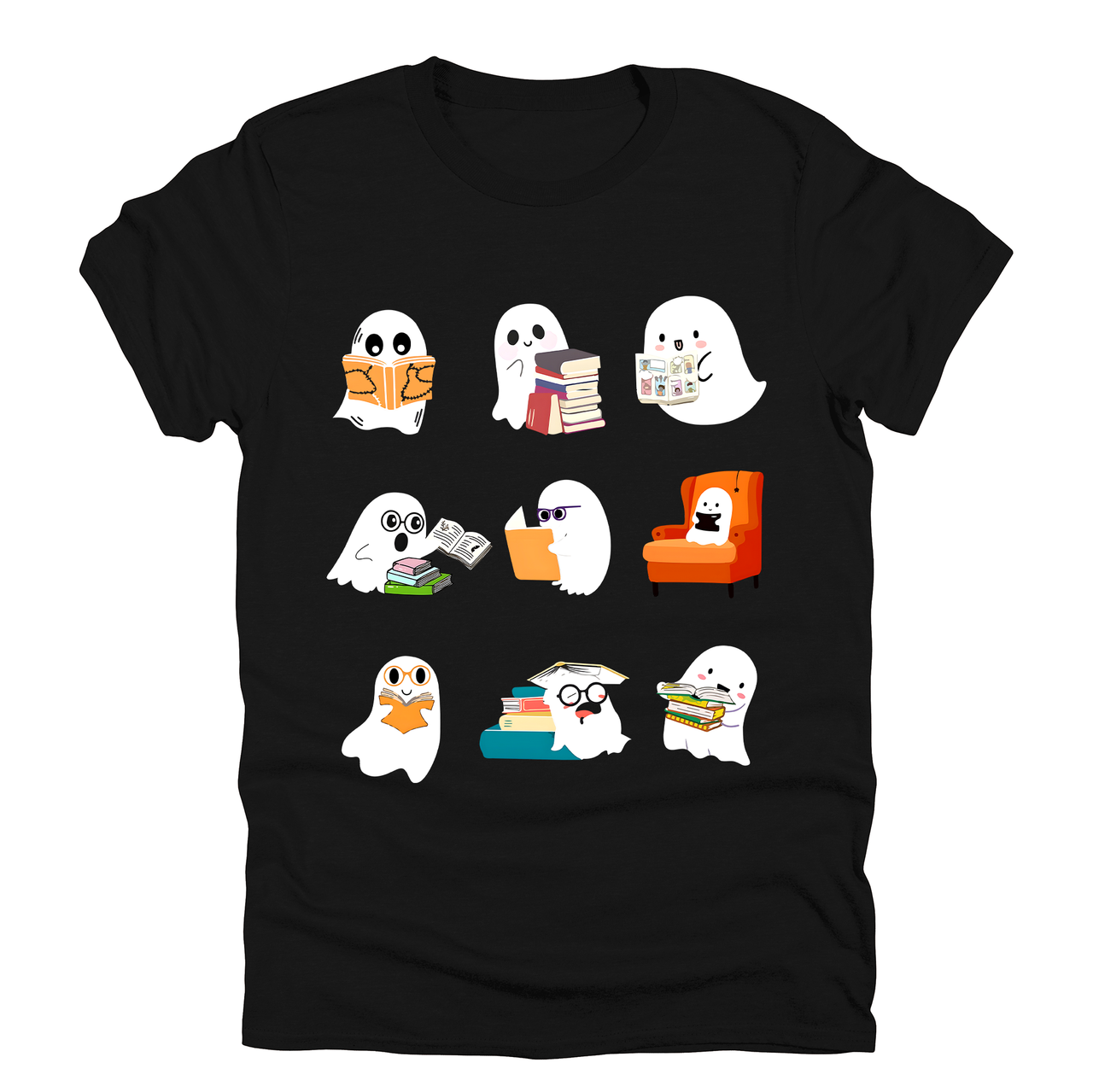 Reading Ghosts Graphic Tee