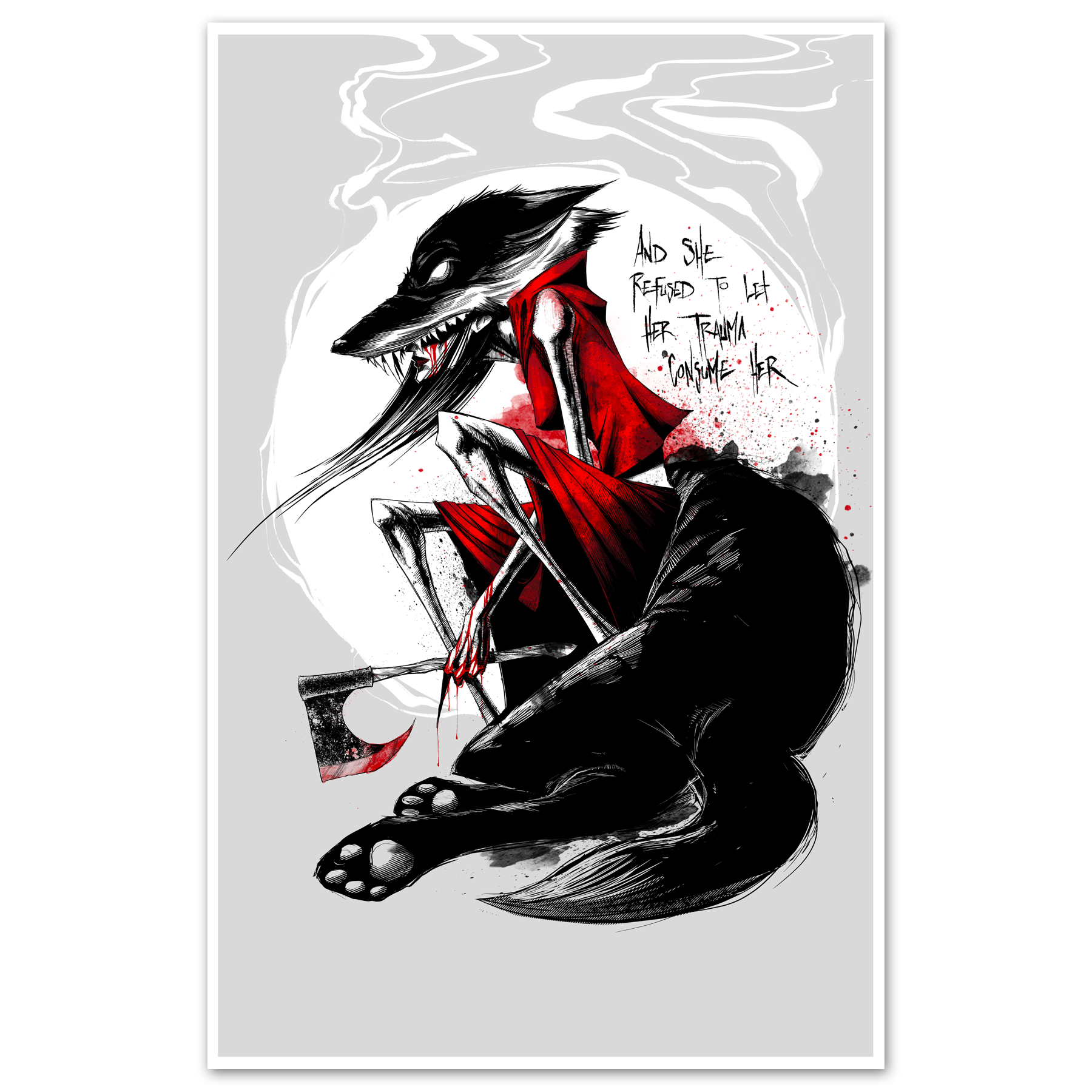 Red Hood Print